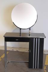 Machine Age Art Deco Royalchrome Dressing Table #347 by Royal Metal, 1936