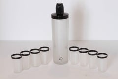 Art Deco Edwin Fuerst Owens, Illinois Cocktail Set Original Box Patented Design