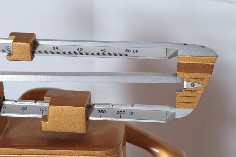 Classic Fairbanks Morse Patented Machine Age Design Gentleman's Valet Scale 1