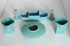 Art Deco Modernist 1930s Ceramics by Trenton Art Pottery, Signed, Price Reduced