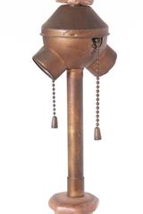 Cowan Pottery R. Guy Cowan Art Deco Cubist Machine Age Table Lamp