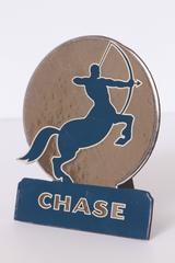 Art Deco 1930s Chase Brass and Copper Company Original Advertising Stand