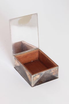 Machine Age Art Deco Louis Rice Apollo Studios New York Skyscraper Hinged Box