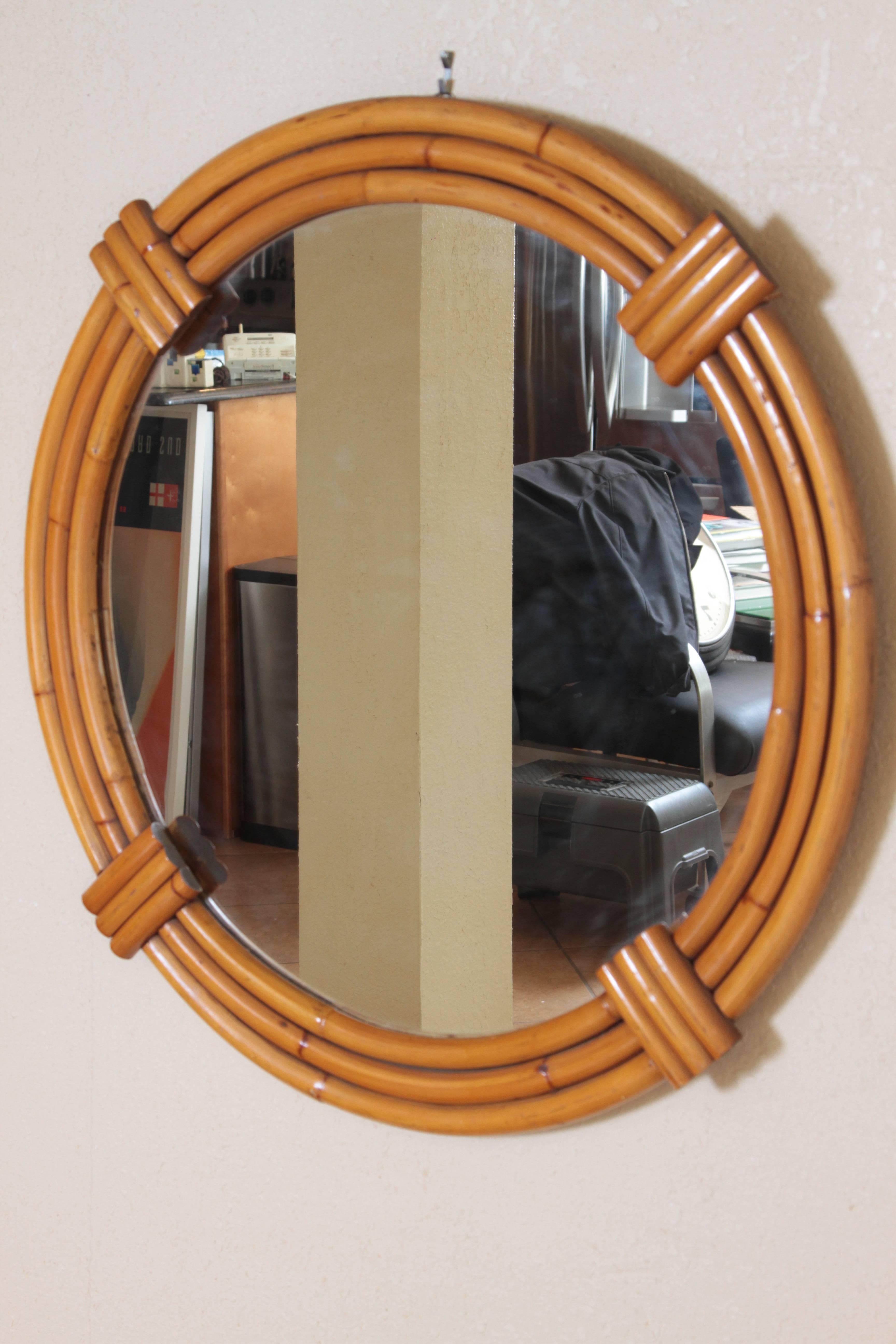 art deco wall mirror