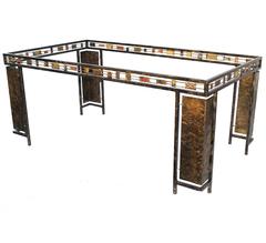 Silas Seandel Deco Brutalist Dining Table or Desk Base