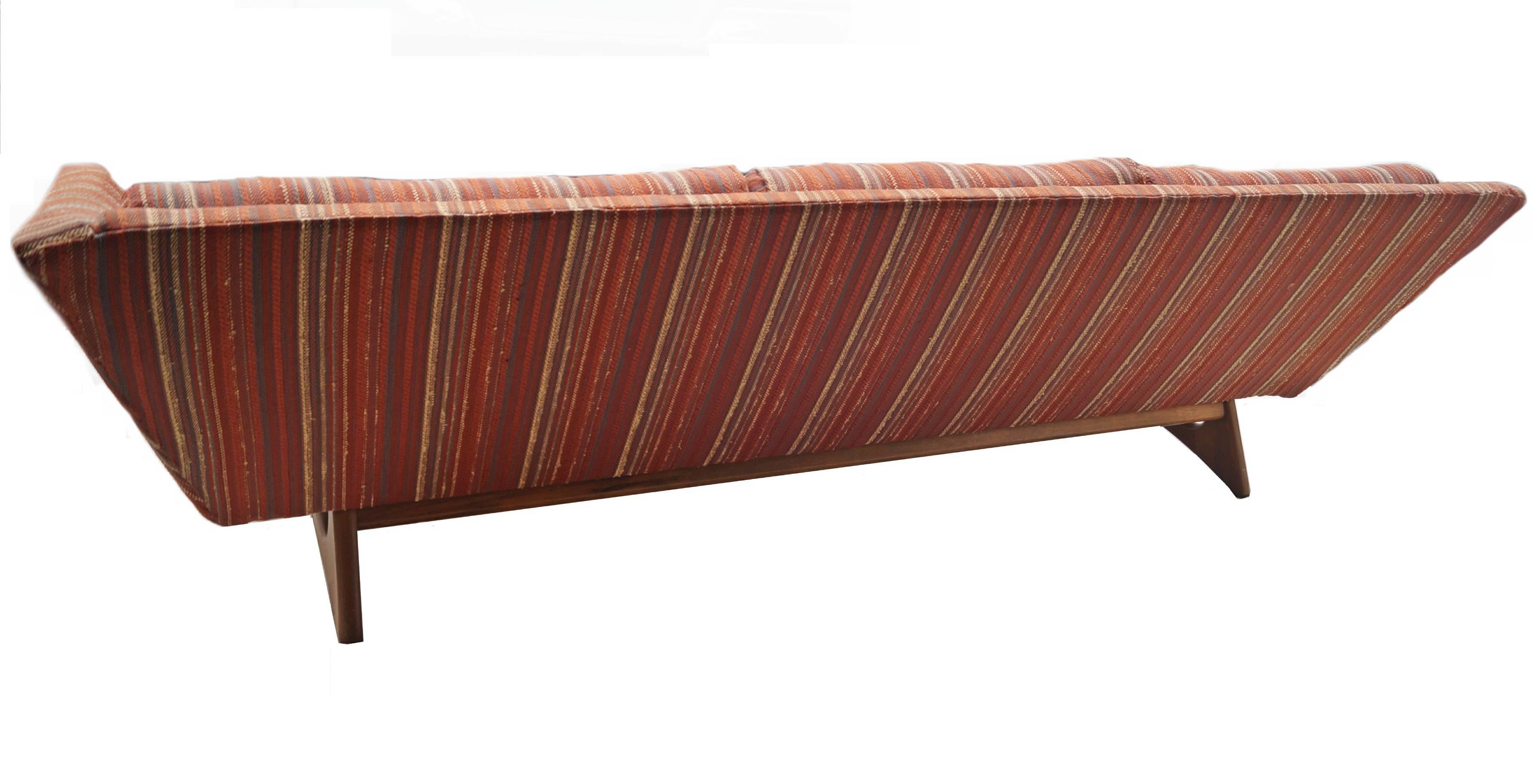 Adrian Pearsall for Craft Associates Sculptural Mid-Century Modern Sofa 1