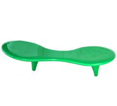 Marc Newson Orgone Chaise Green Longue Bank Scuptural für Cappellini