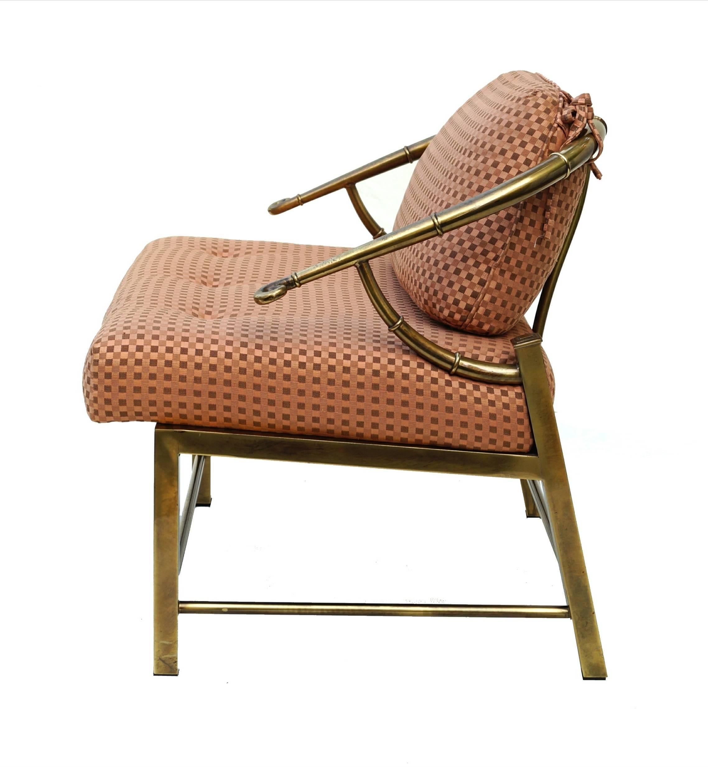 Horseshoe Empress chair by Mastercraft. Produced in Italy.