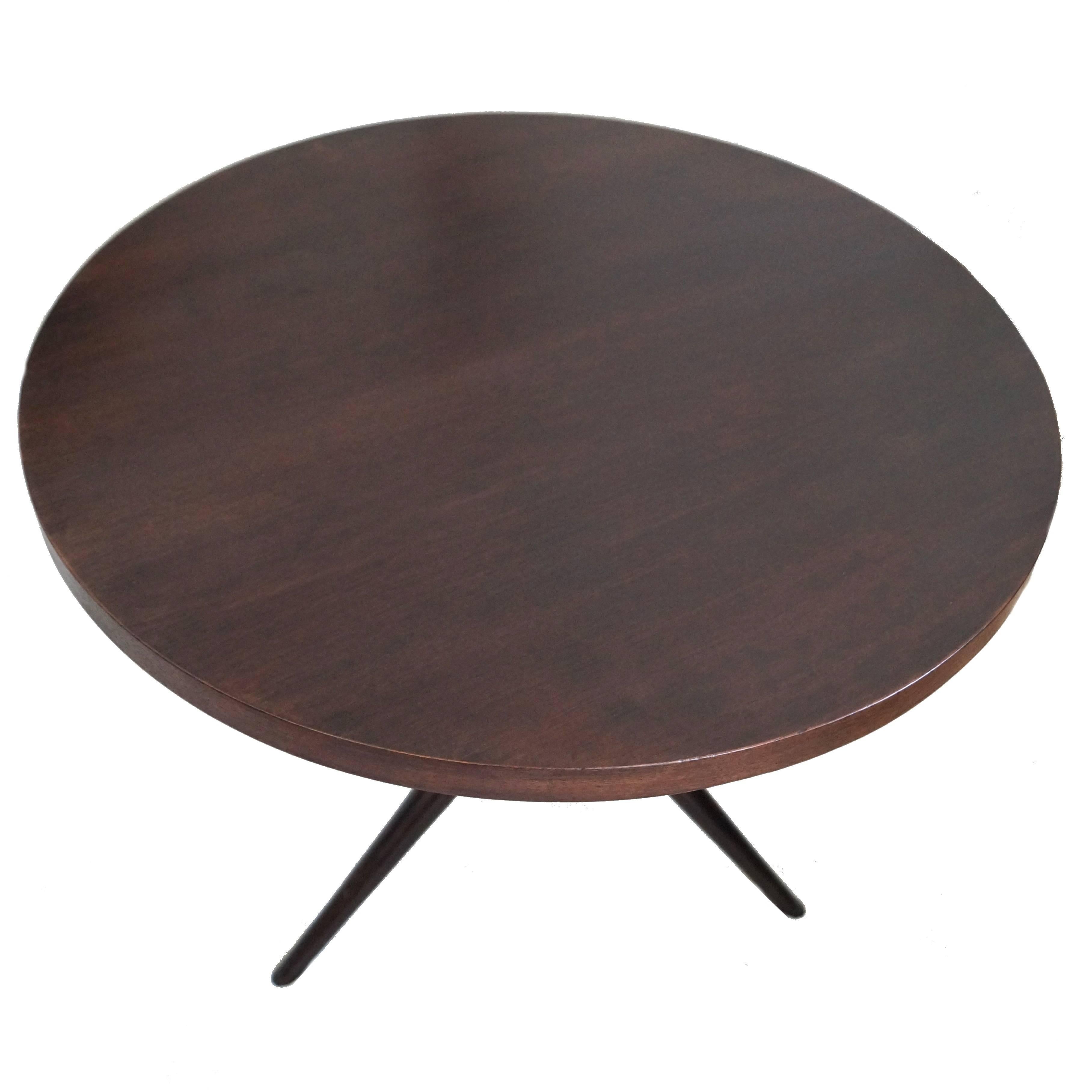 American T. H. Robsjohn-Gibbings Center Hall Occasional Tripod Table for Widdicomb