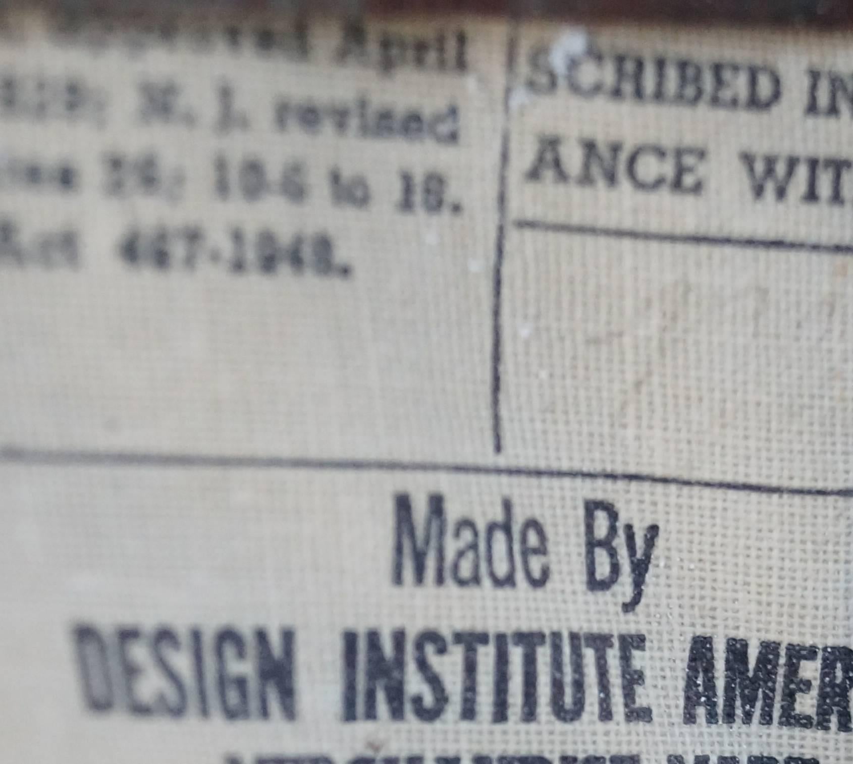 Mid-Century Modern Milo Baughman Dining Chairs for Design Institute of America DIA