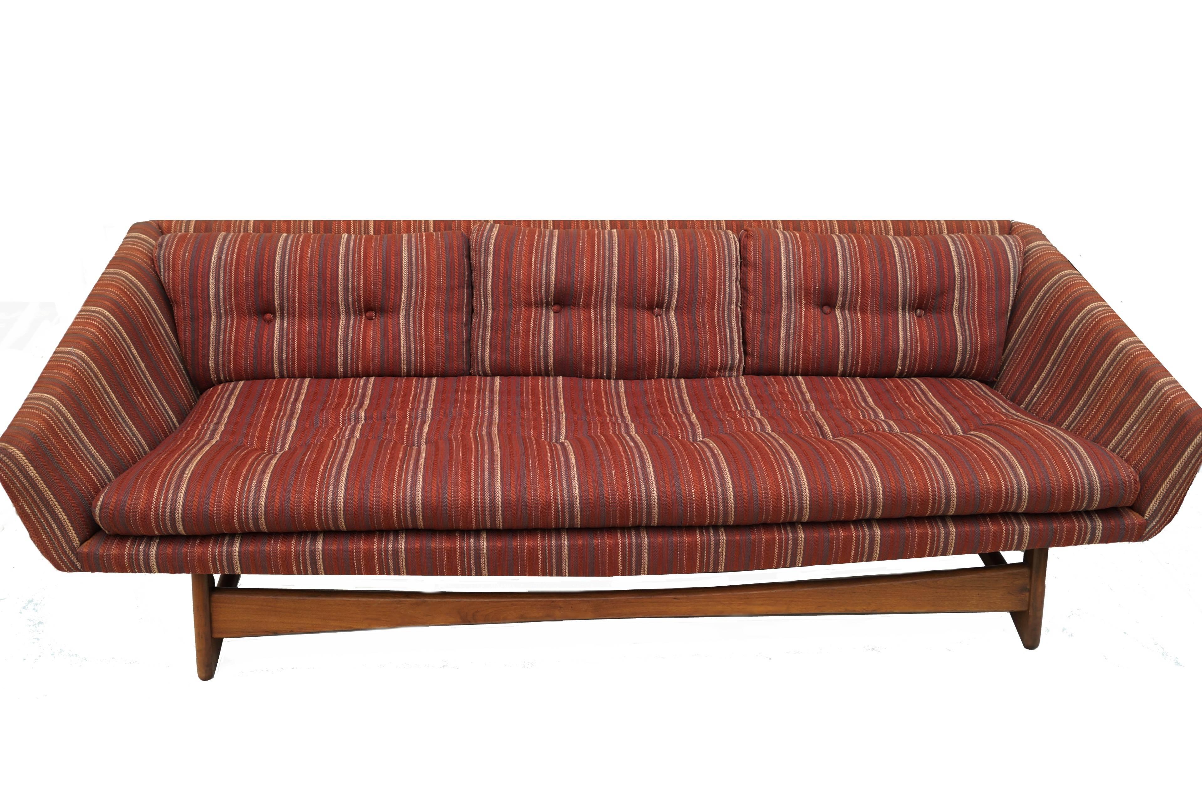 Mid-20th Century Adrian Pearsall for Craft Associates Sculptural Mid-Century Modern Sofa