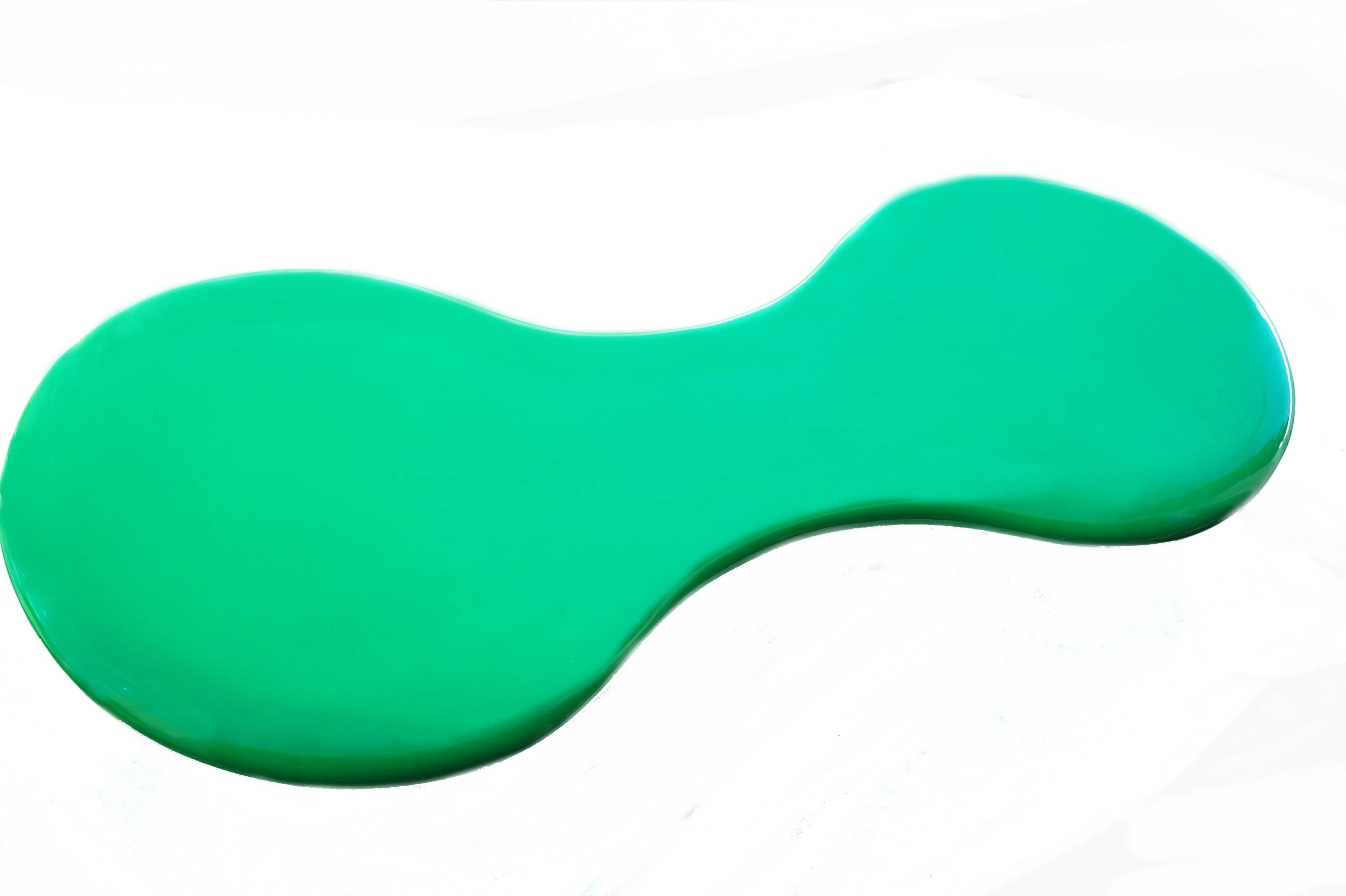 Marc Newson Orgone Chaise Green Longue Bench Scuptural for Cappellini 1