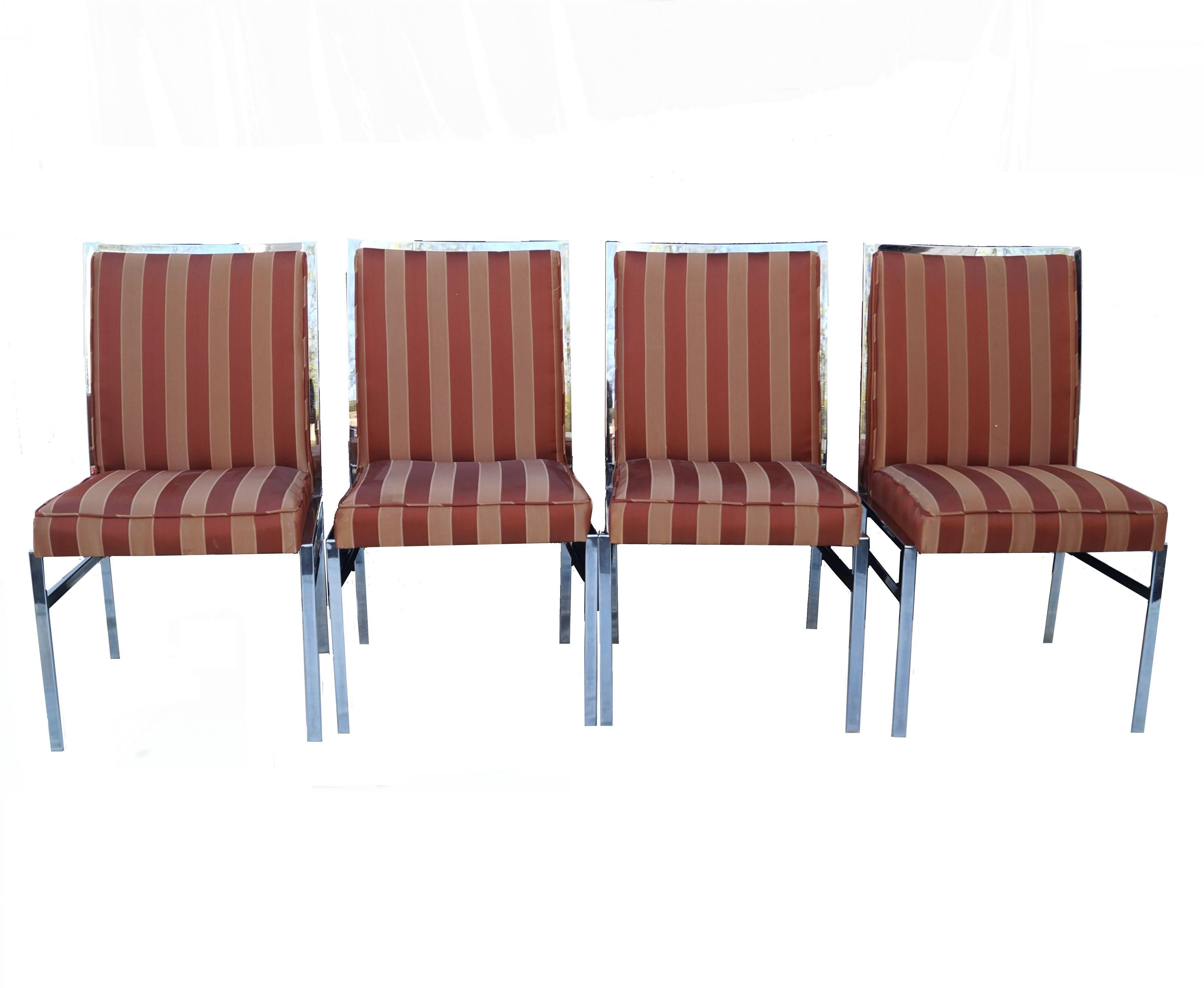 Four side, two arm or head chairs
Armchairs measure 20 1/8