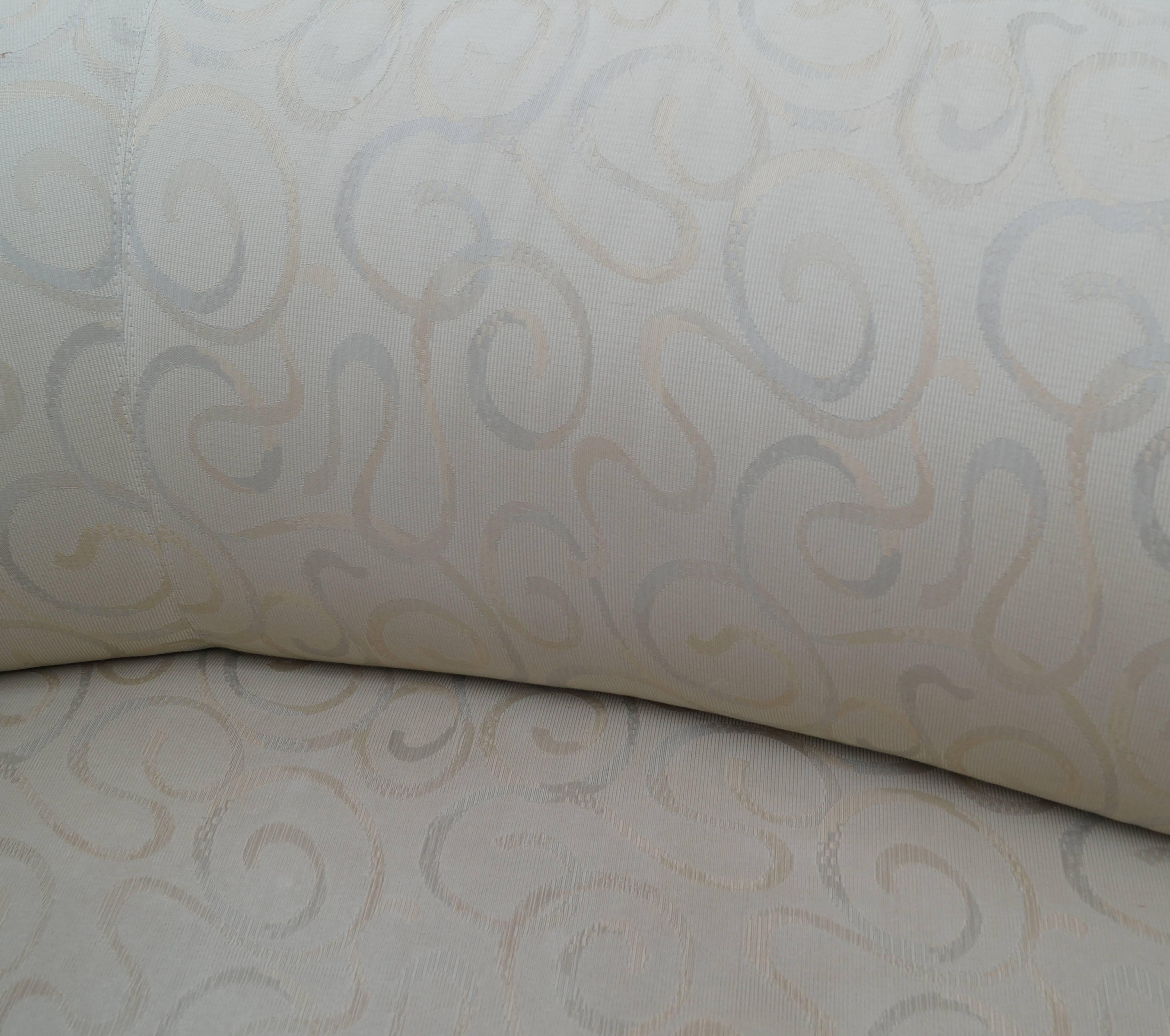 American Vladimir Kagan Style Serpentine Cloud Sofa Left Arm