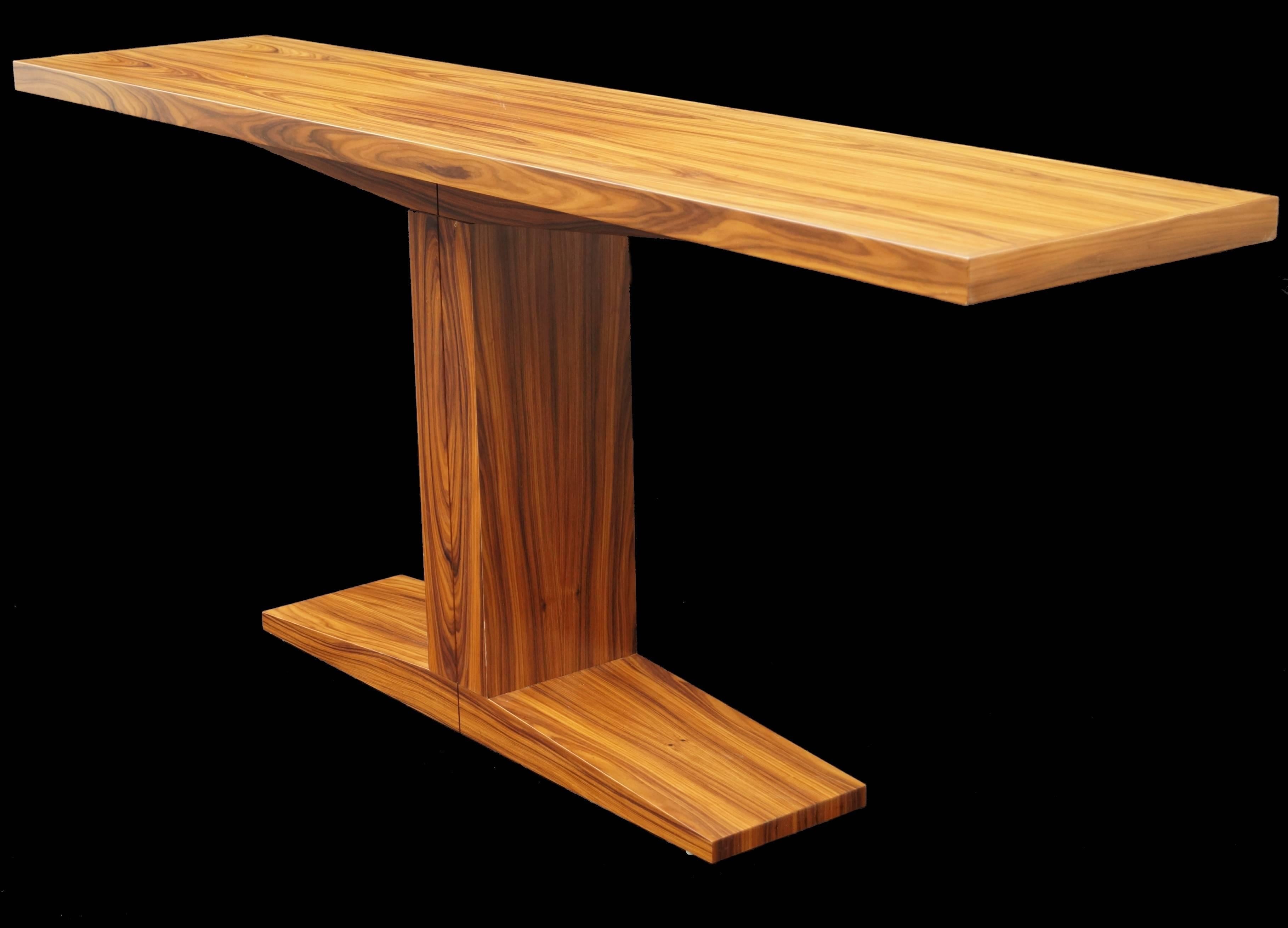 Unusual Modern Rosewood Console Sofa Table 2