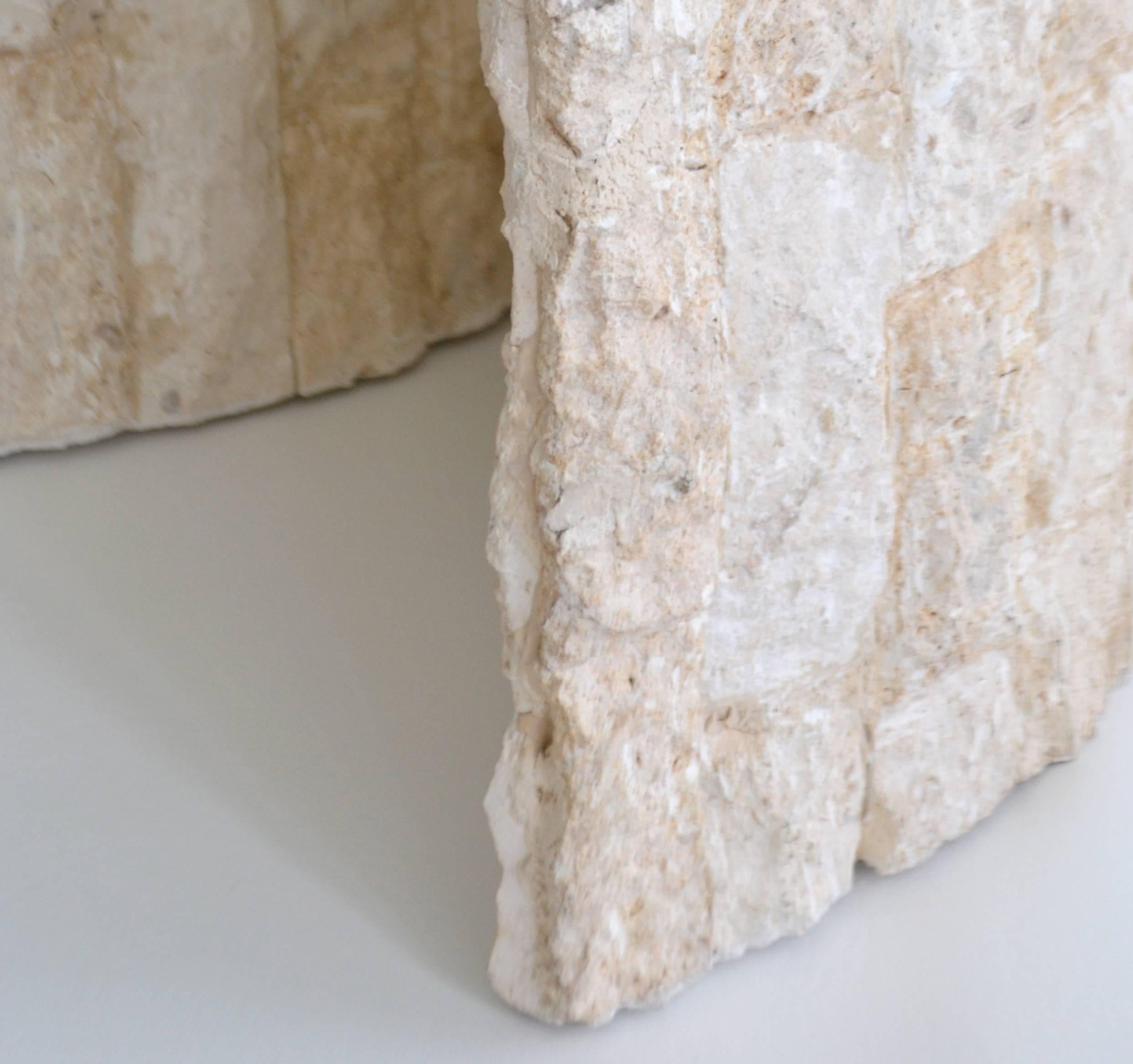 Late 20th Century Postmodern Tessellated Marble Coffee or Cocktail Table