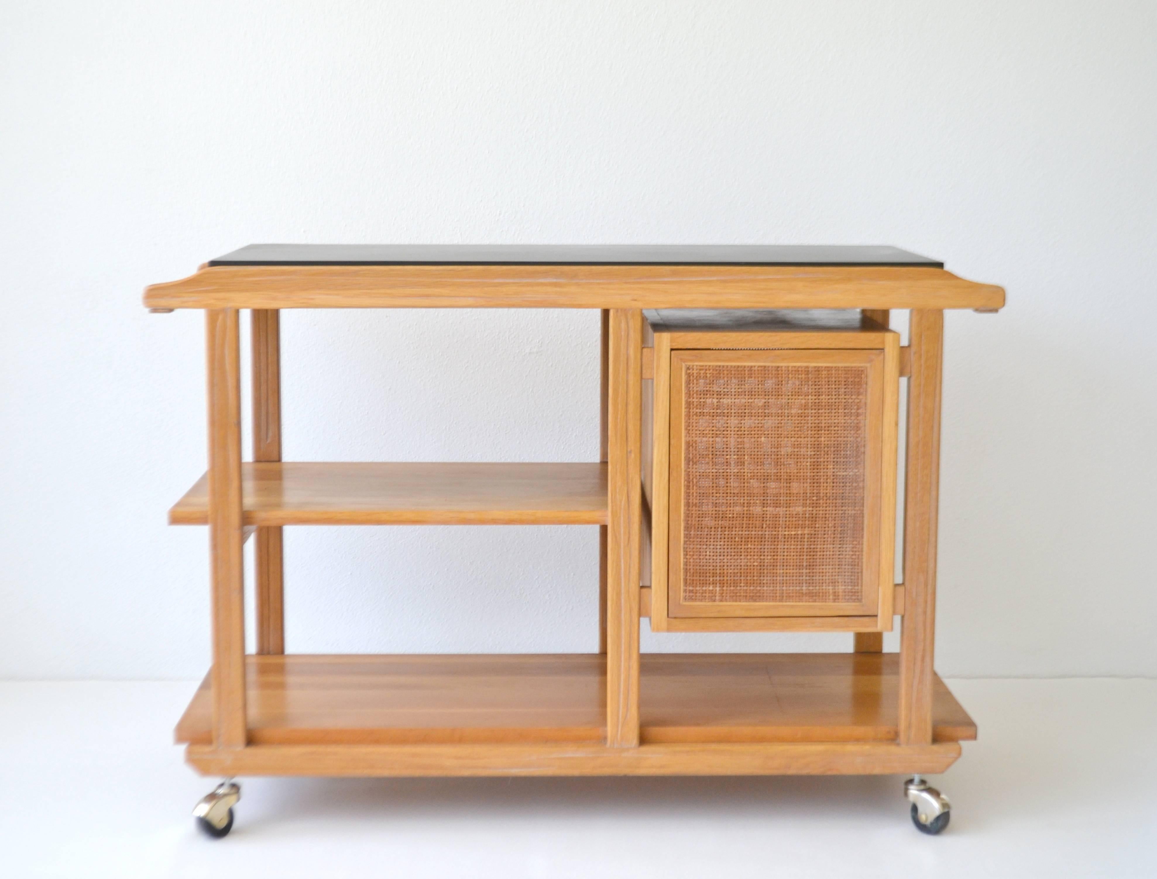 Mid-Century Bar Cart or Sideboard by Edward Wormley 2