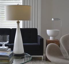 Midcentury Italian Blown Glass Table Lamp