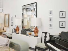 Pair of Hollywood Regency Ceramic Jar Form Table Lamps