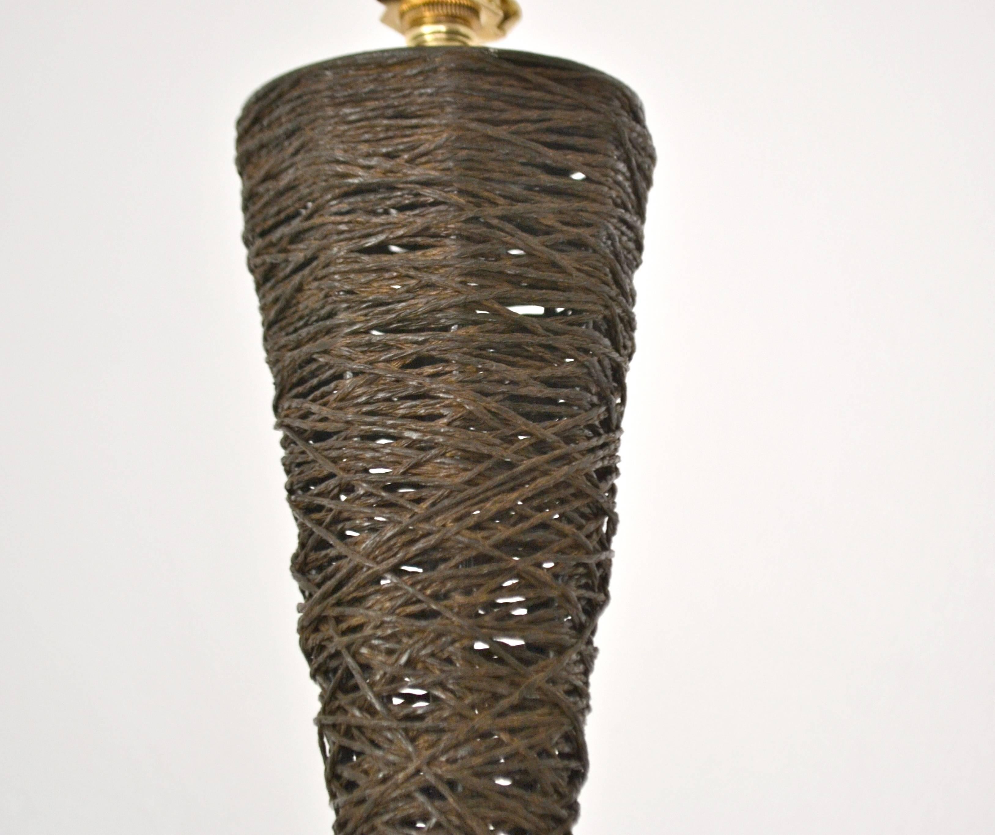 woven floor lamps