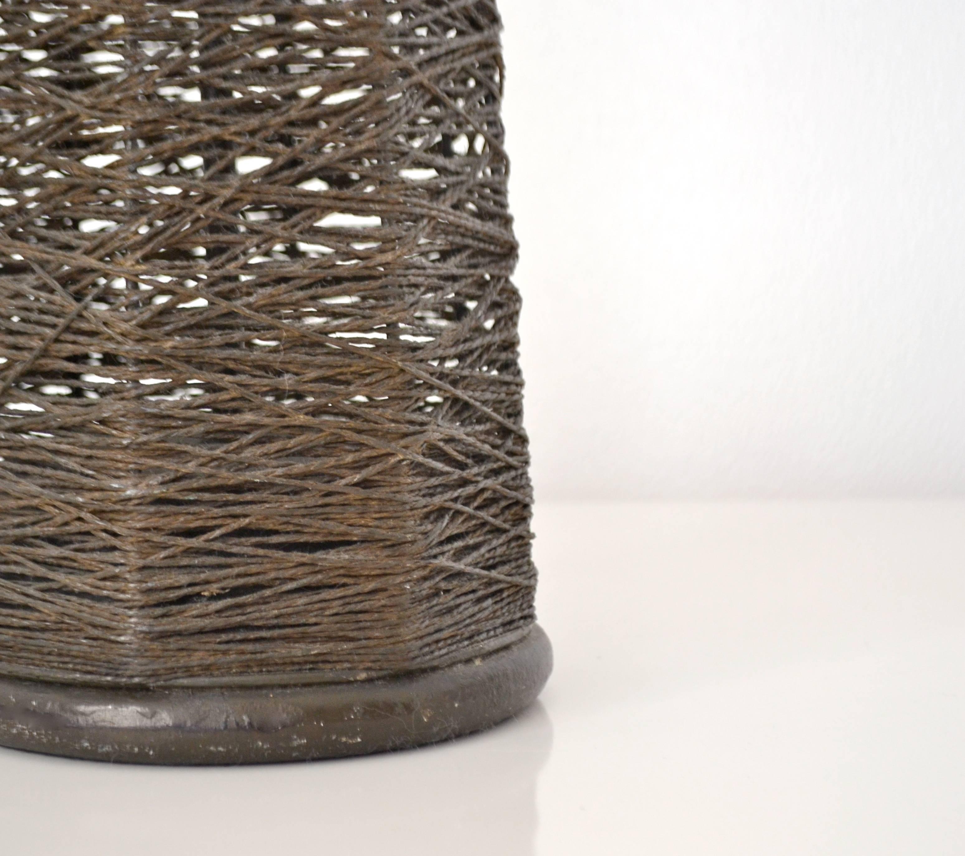 American Postmodern Woven Floor Lamp