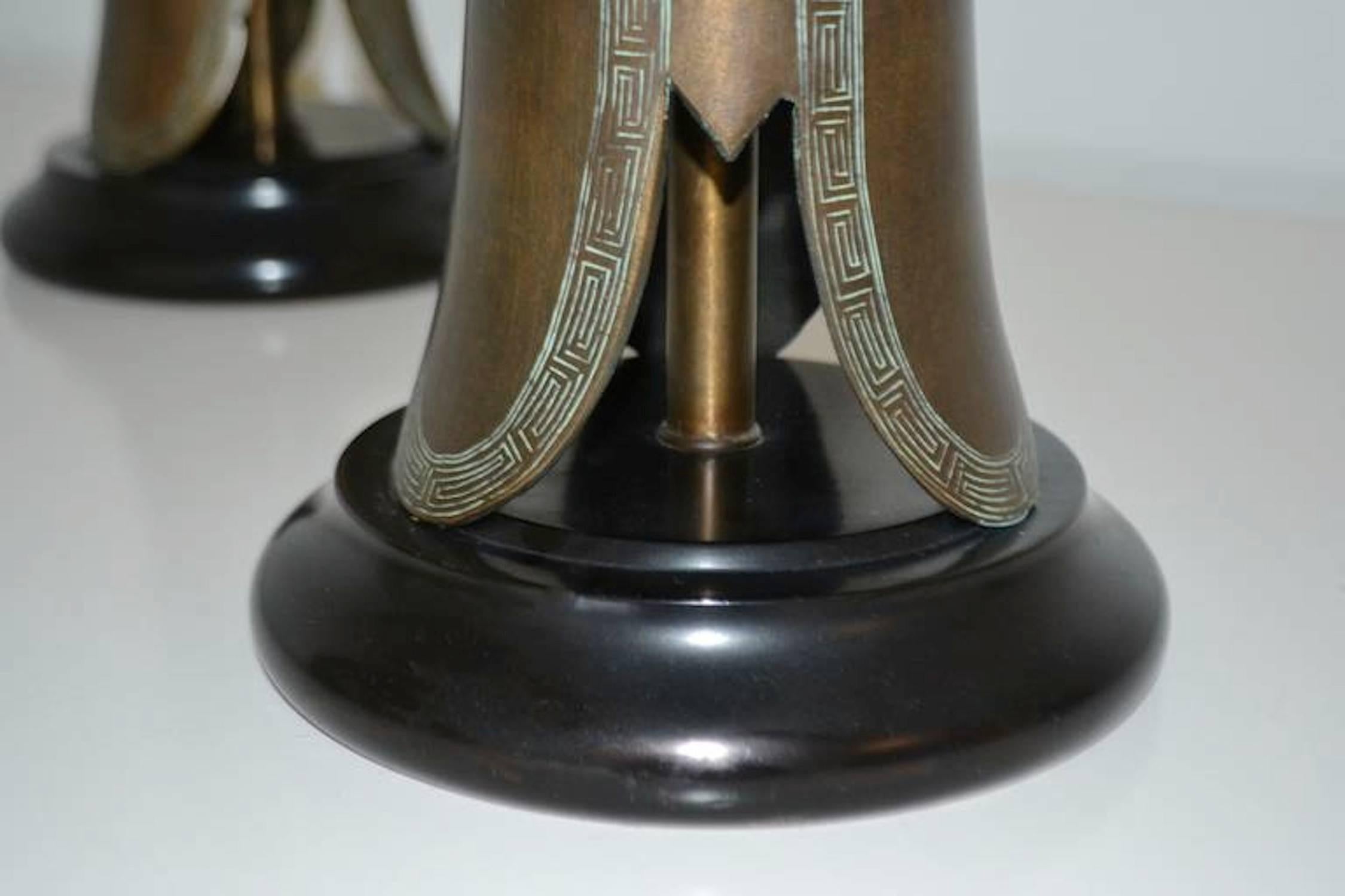 Mid-20th Century Pair of Mid-Century Table Lamps For Sale