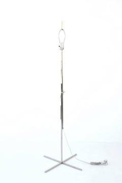 Post-Modern Chrome Floor Lamp