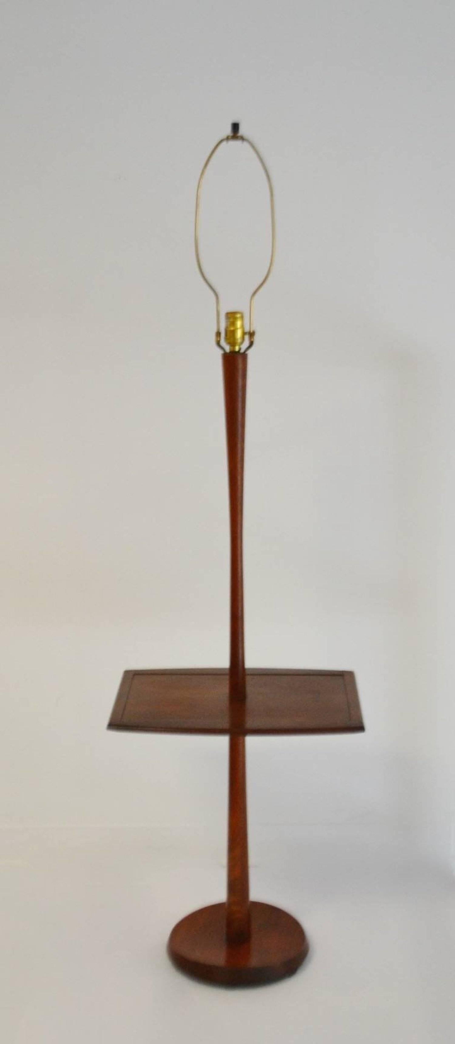 mid century modern floor lamp