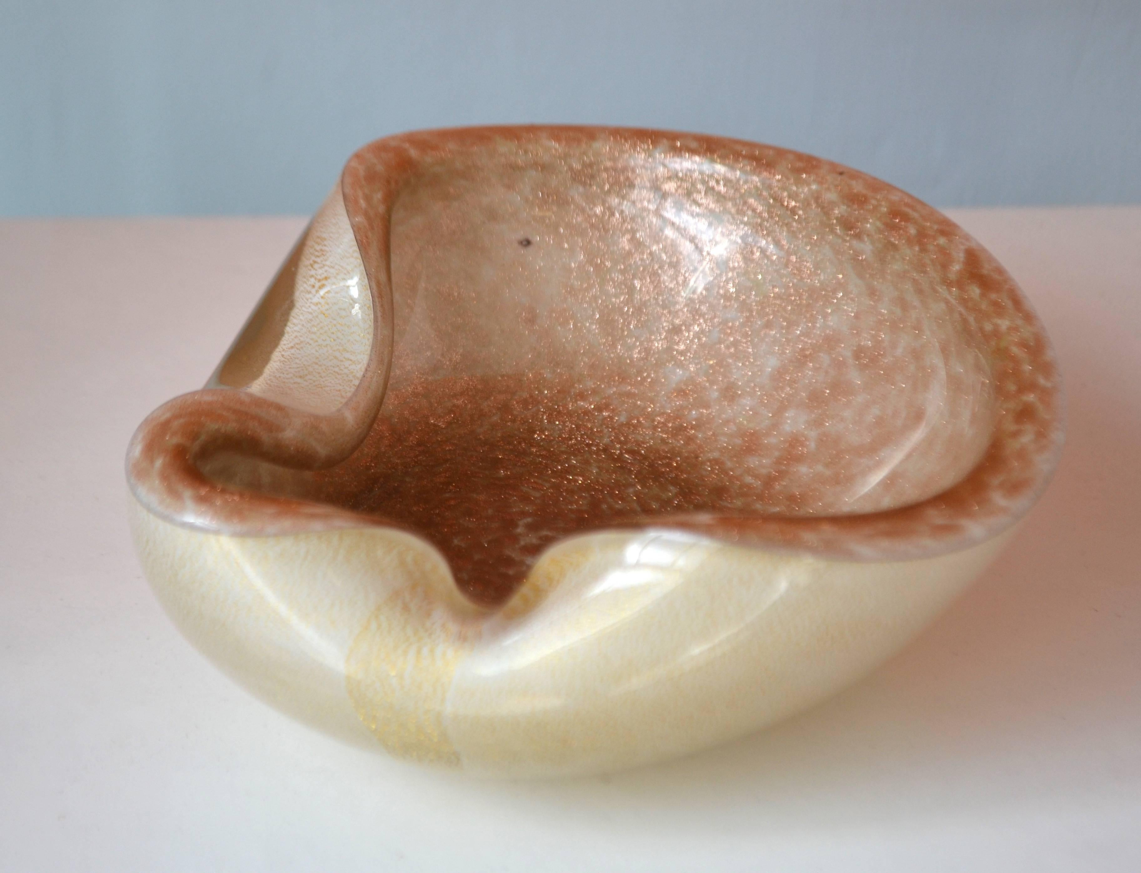 Mid-20th Century Murano Glass Bowl