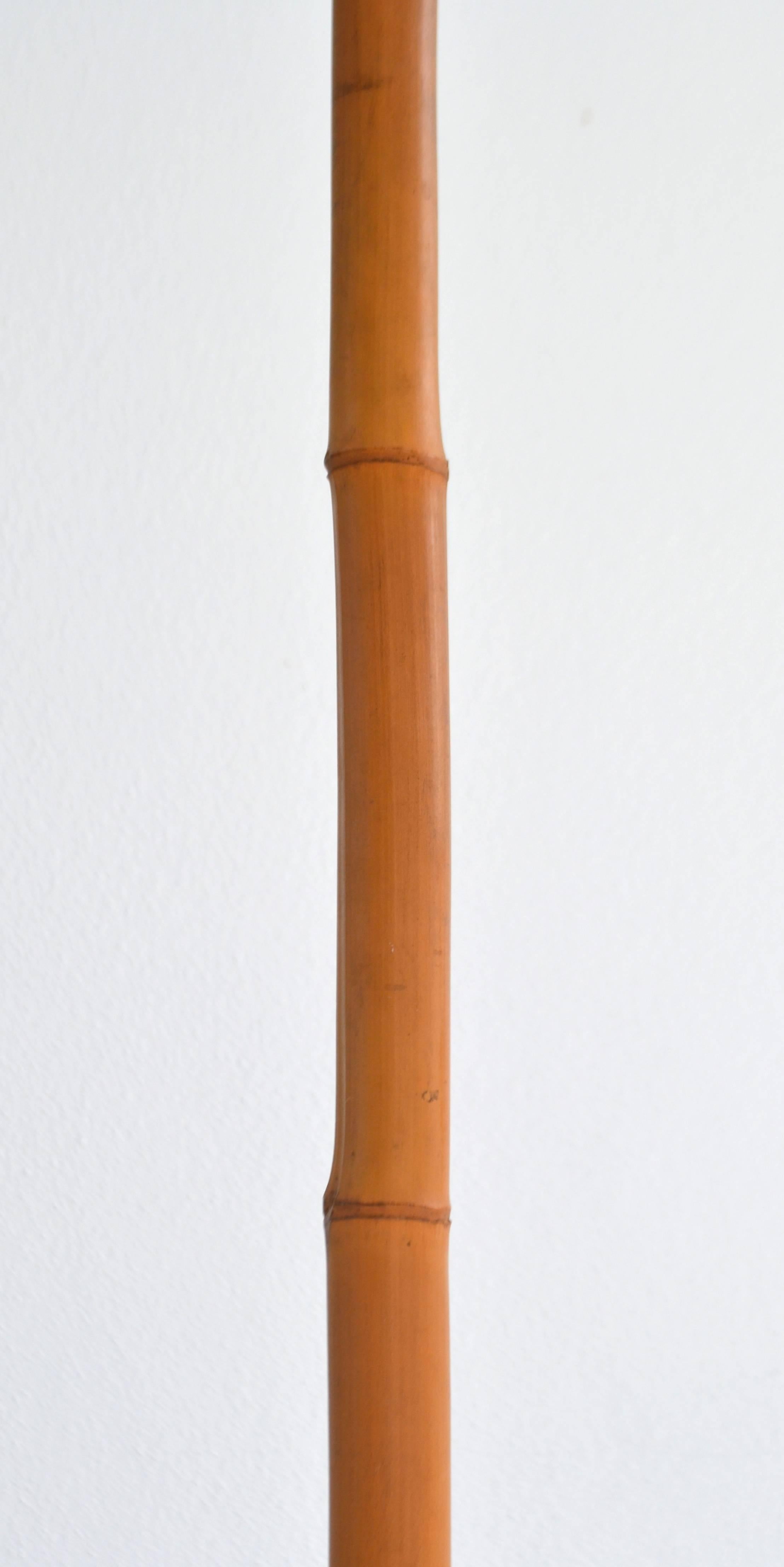 Mid-Century Modern Mid-Century Bamboo Floor Lamp by George Kovacs For Sale