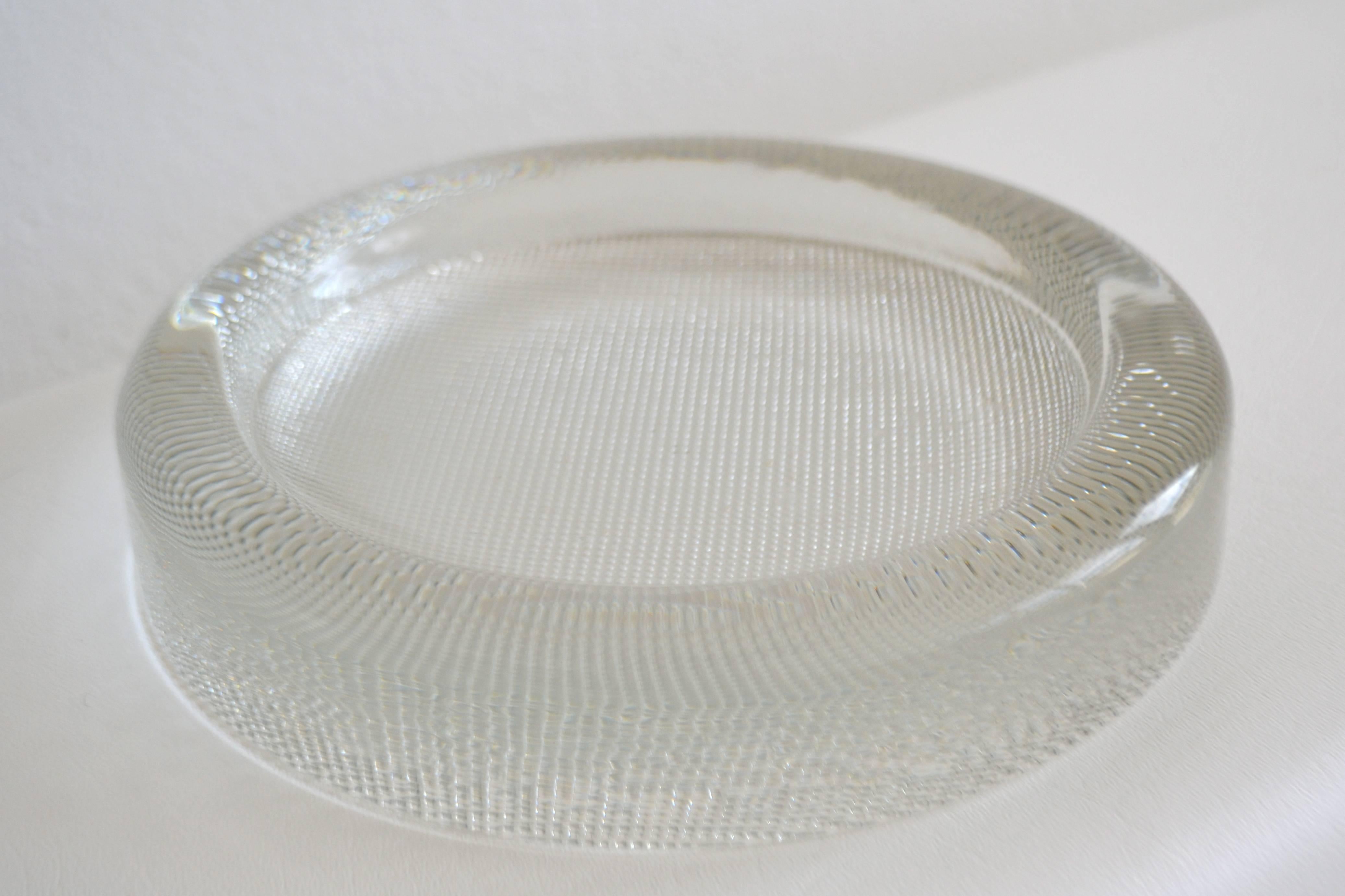 Postmodern Glass Bowl For Sale 2