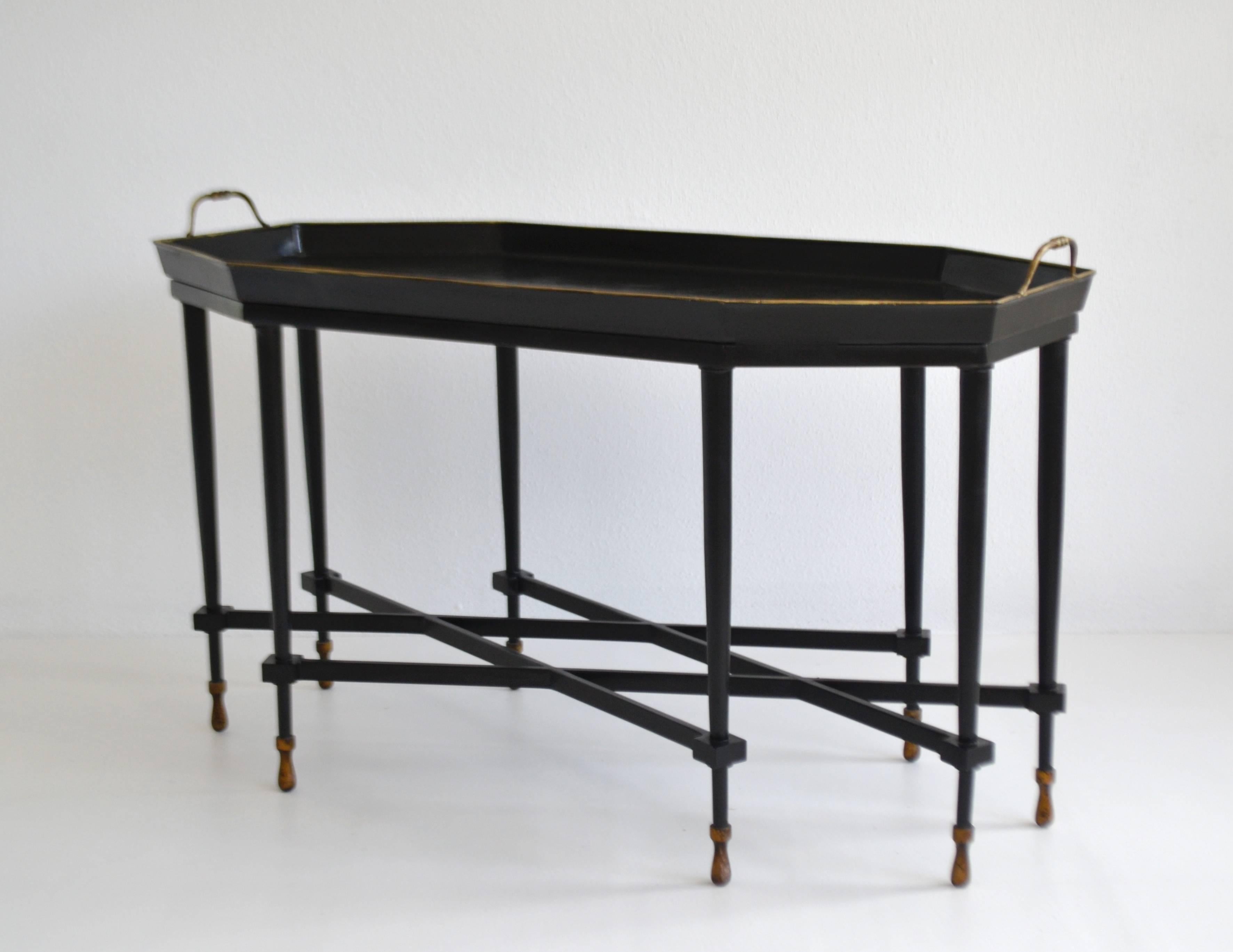 American Tole Tray Top Cocktail Table