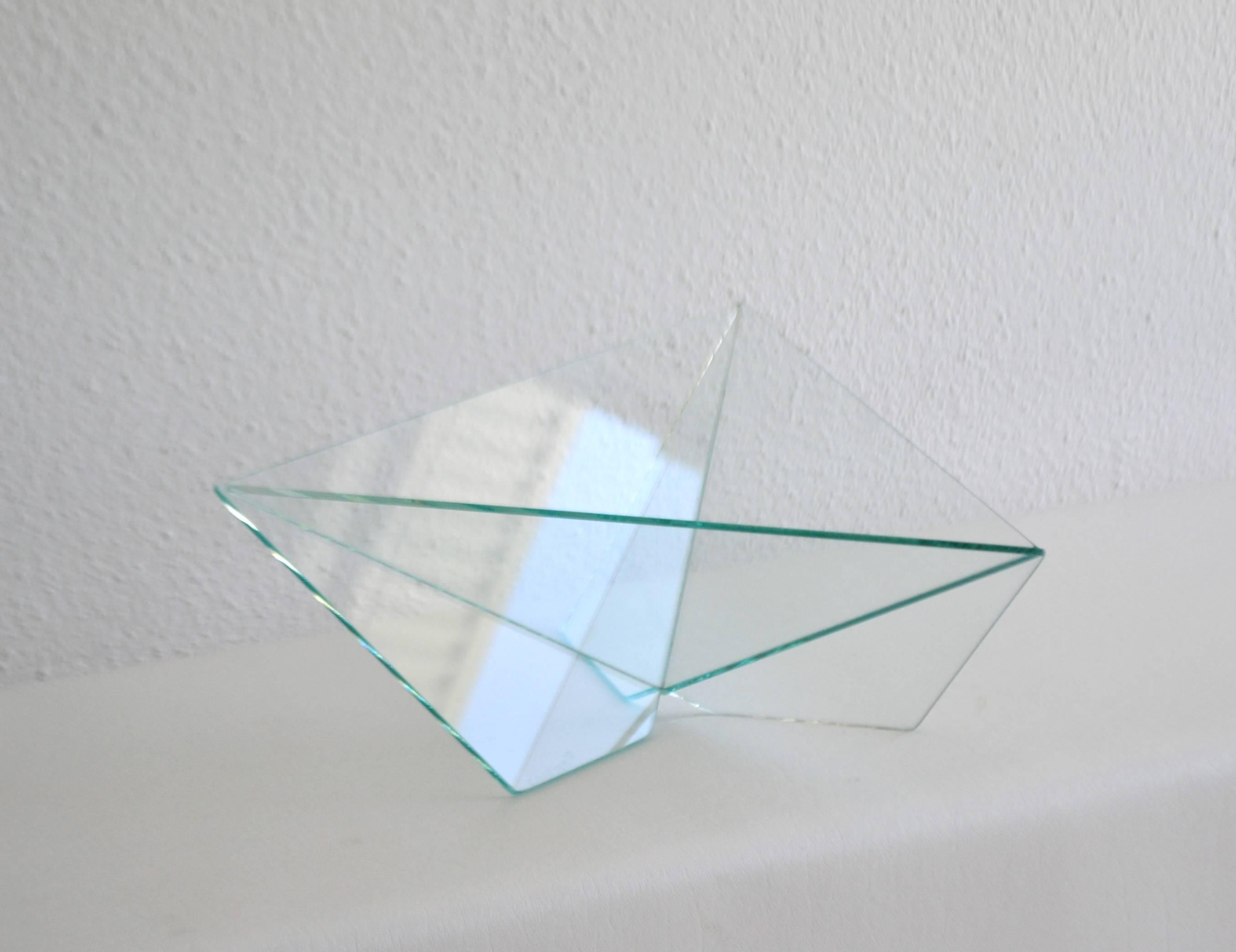 Post-Modern Postmodern Glass Bowl For Sale