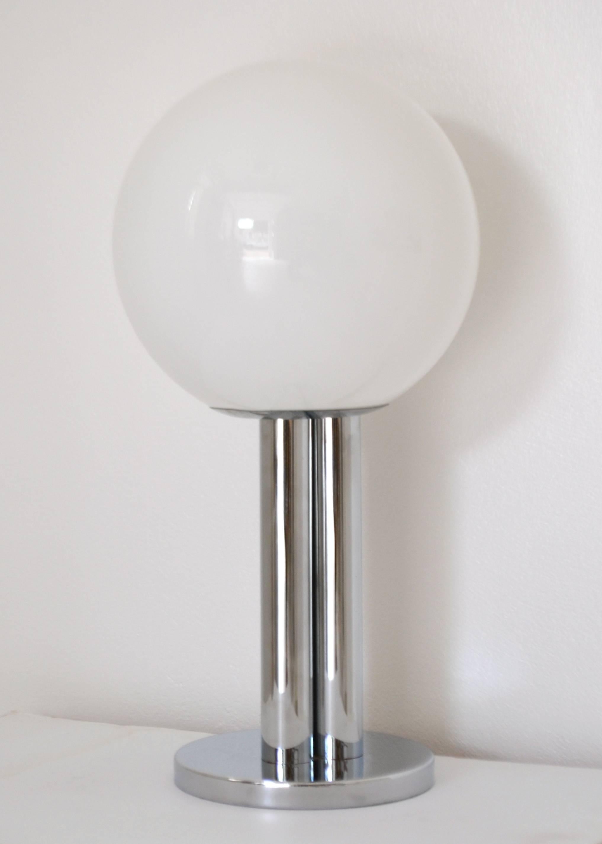 Mid-Century Modern Midcentury Chrome Table Lamp For Sale