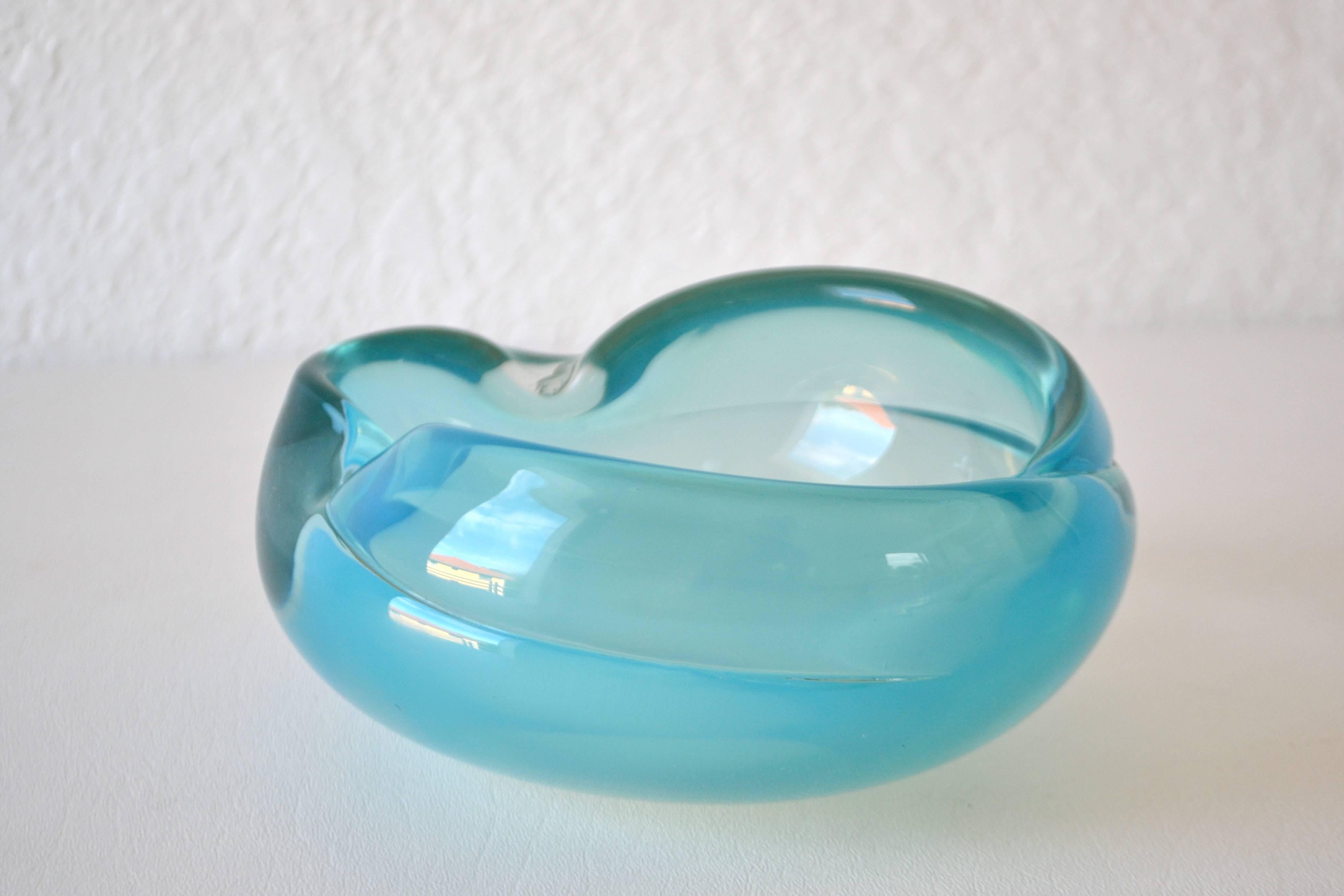 Midcentury Italian Blown Glass Bowl 1