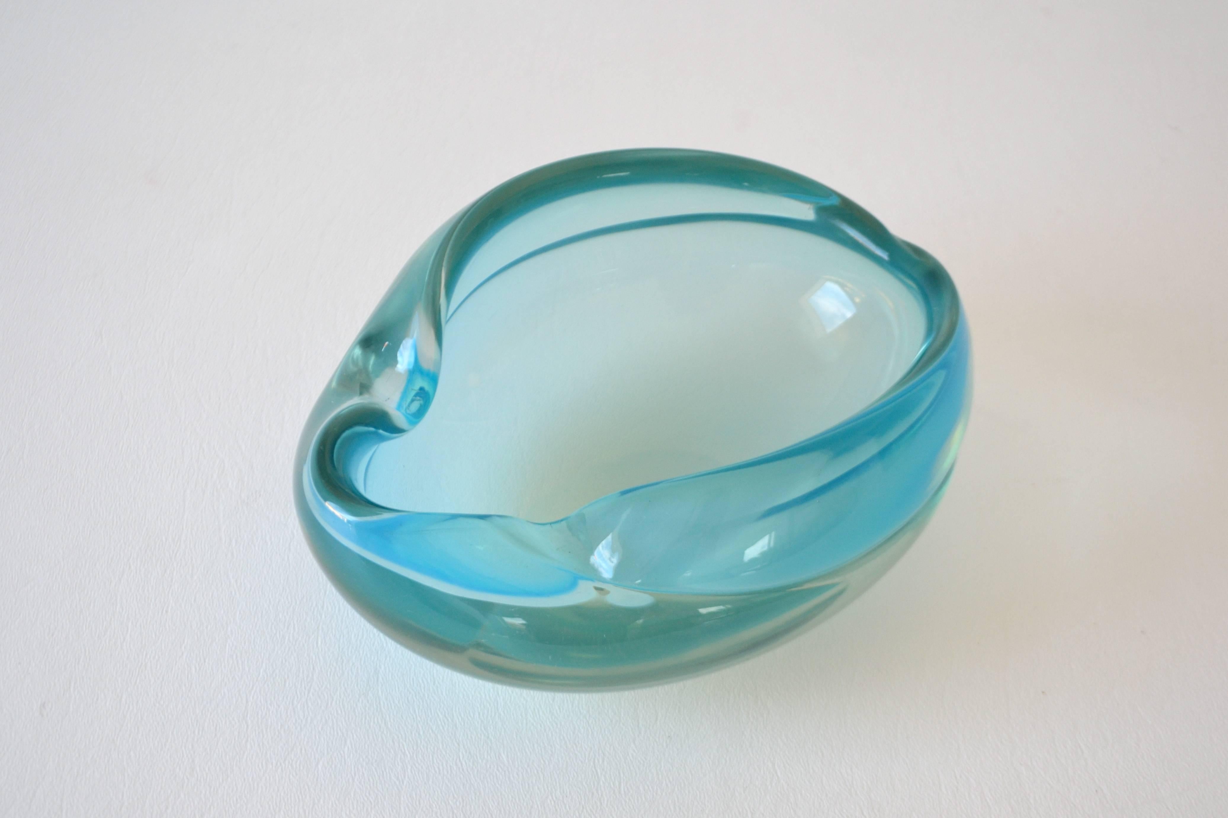 Mid-Century Modern Midcentury Italian Blown Glass Bowl