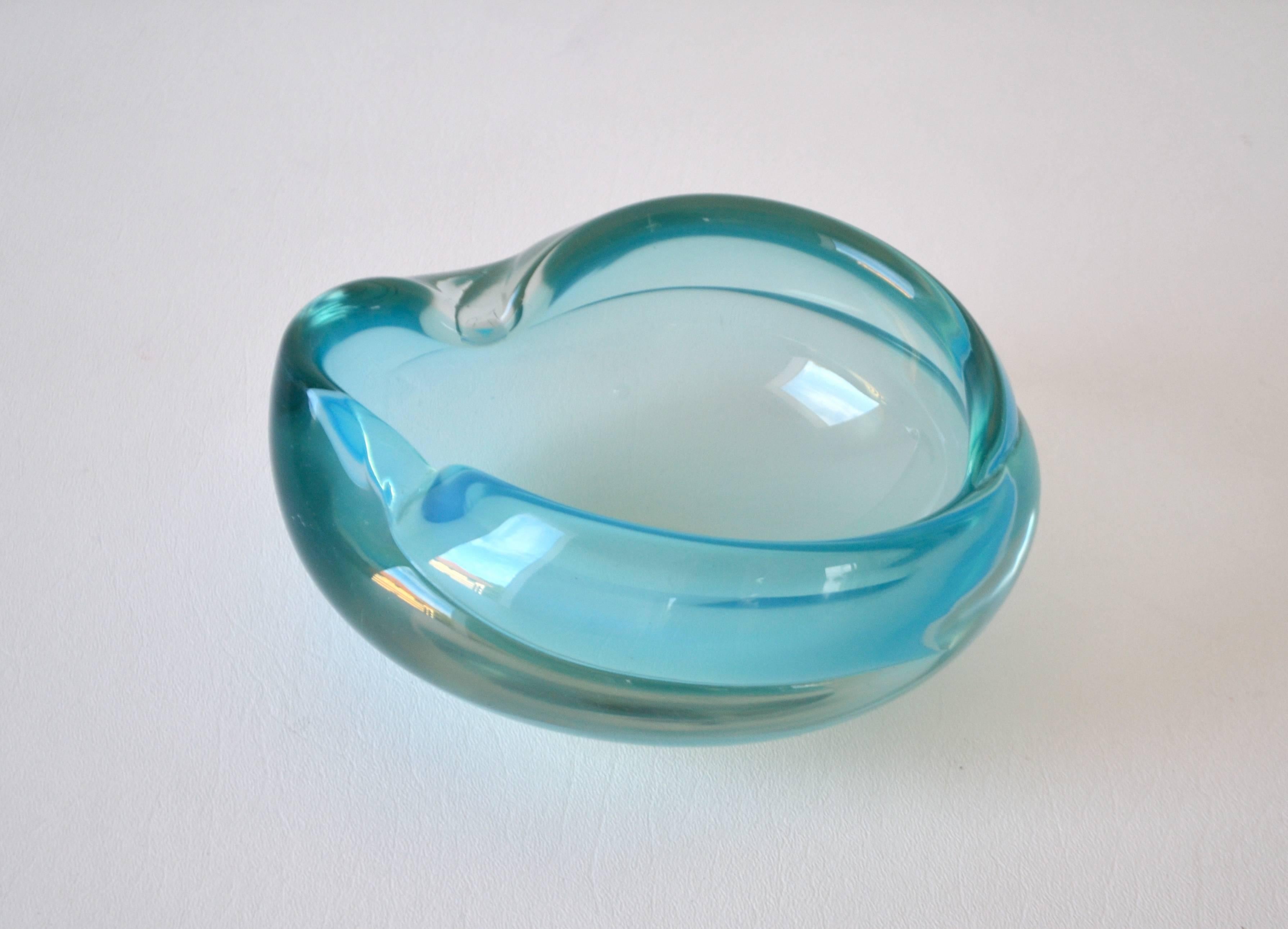 Midcentury Italian Blown Glass Bowl 4