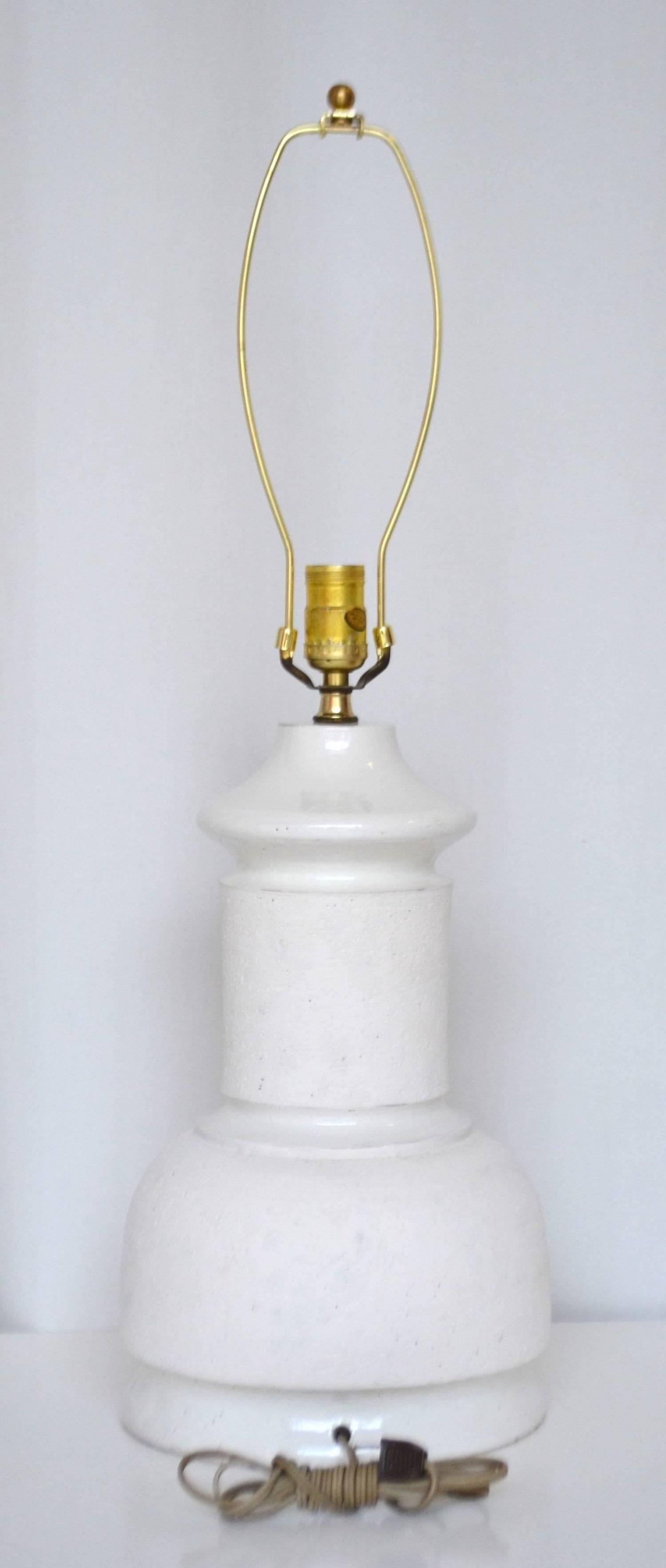 Italian Mid-Century Modern Ceramic Table Lamp 2