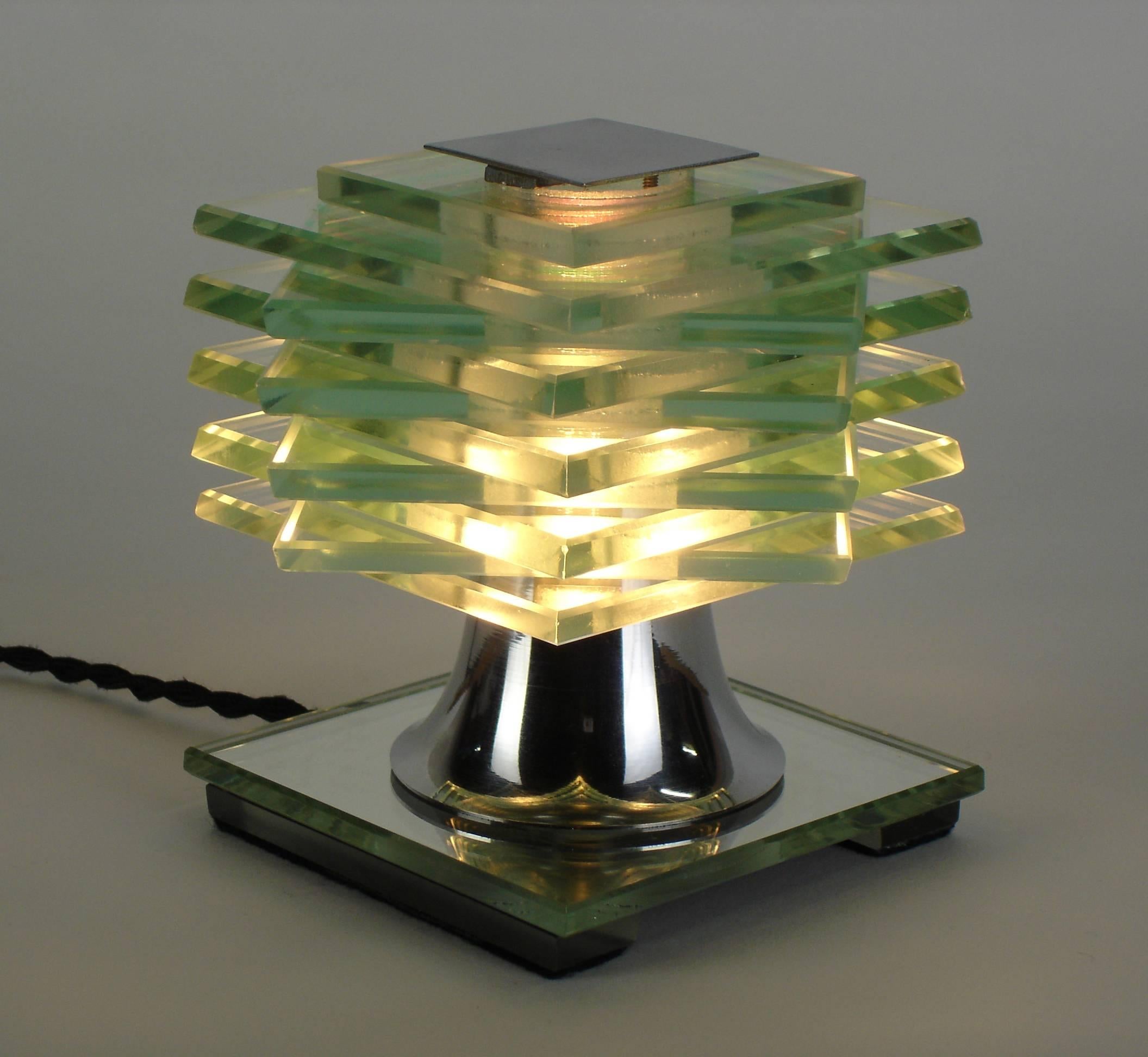 Art Deco Table Lamp Designed by Desny 1