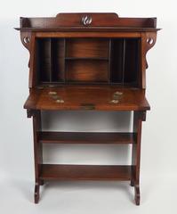 Oak Secretaire by Liberty & Co.