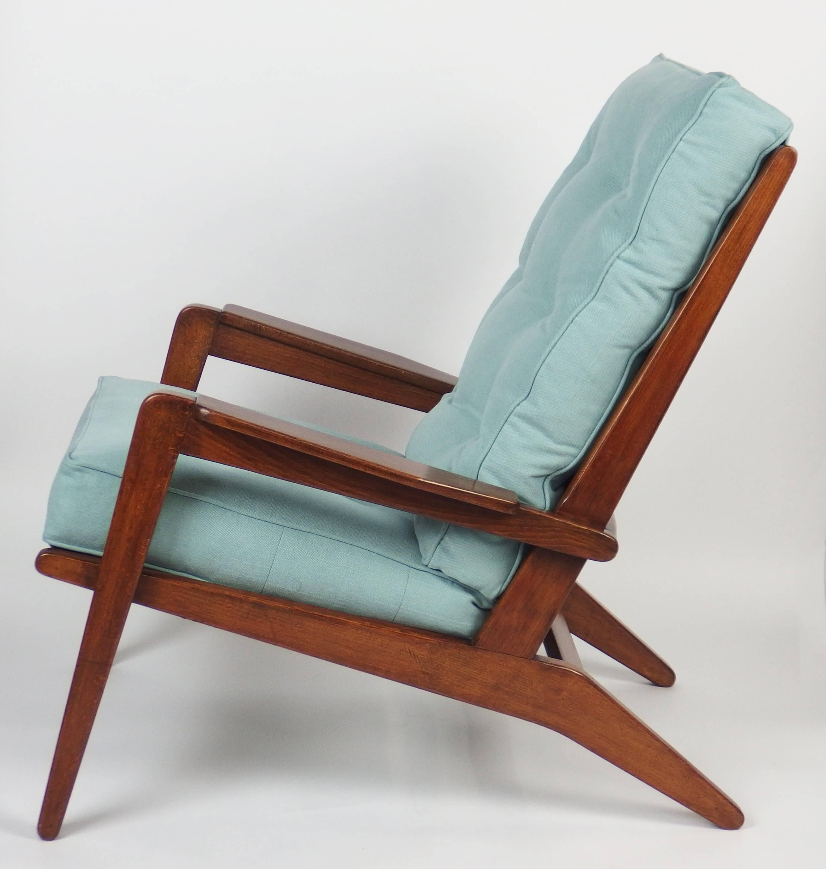 Mid-Century Modern FS 105 Armchair by Pierre Guariche For Sale