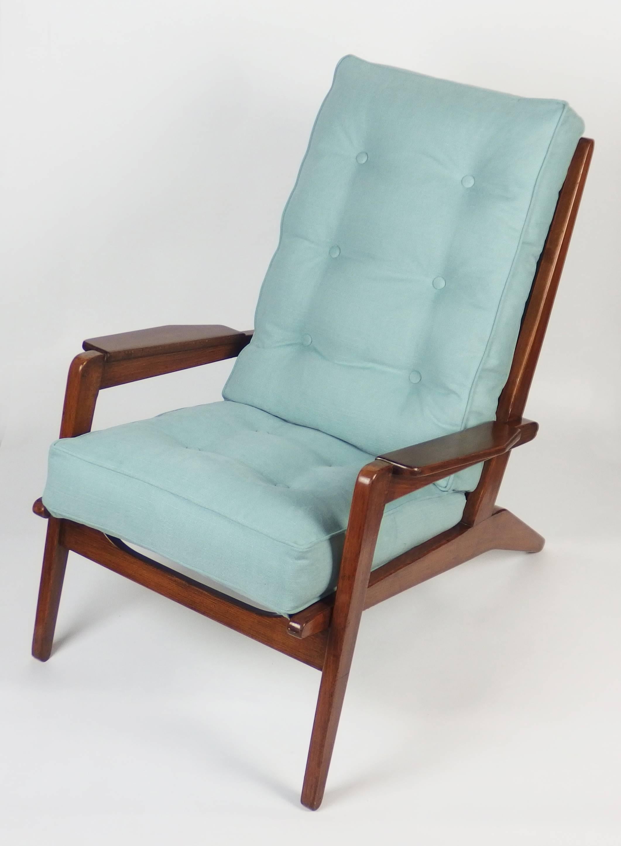 Mid-20th Century FS 105 Armchair by Pierre Guariche For Sale