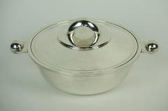 Transat Model Art Deco Tureen by Luc Lanel for Christofle