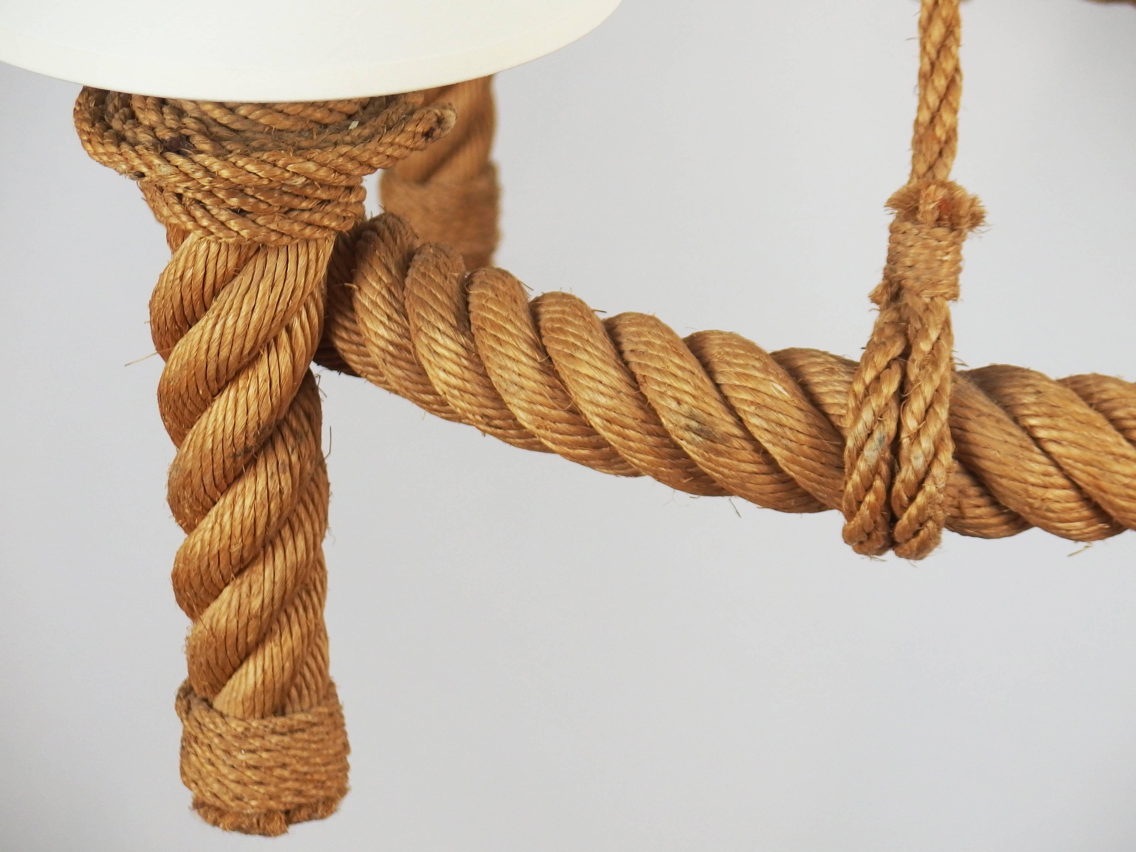 Rope Chandelier by Audoux Minet 2