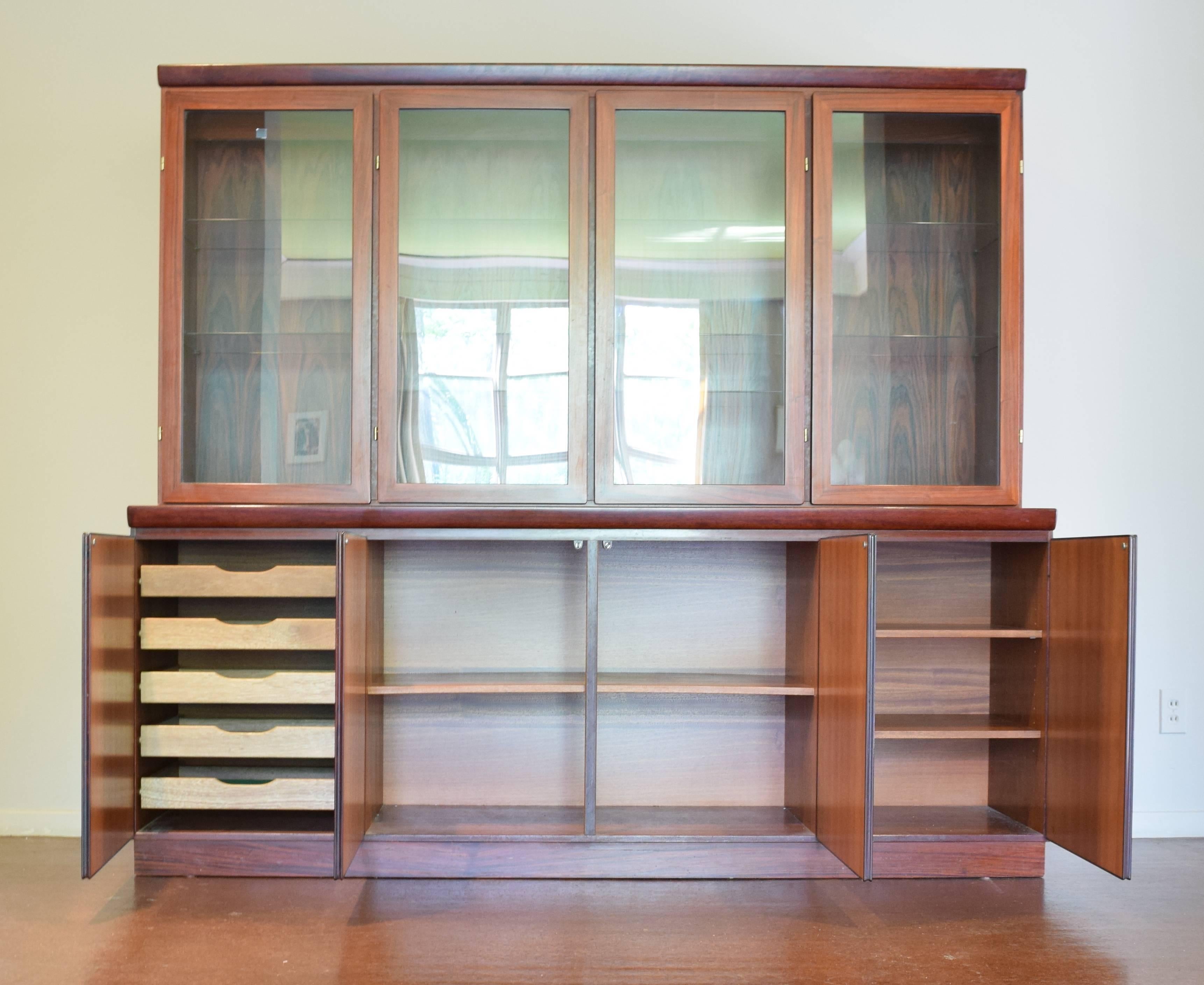 skovby display cabinet