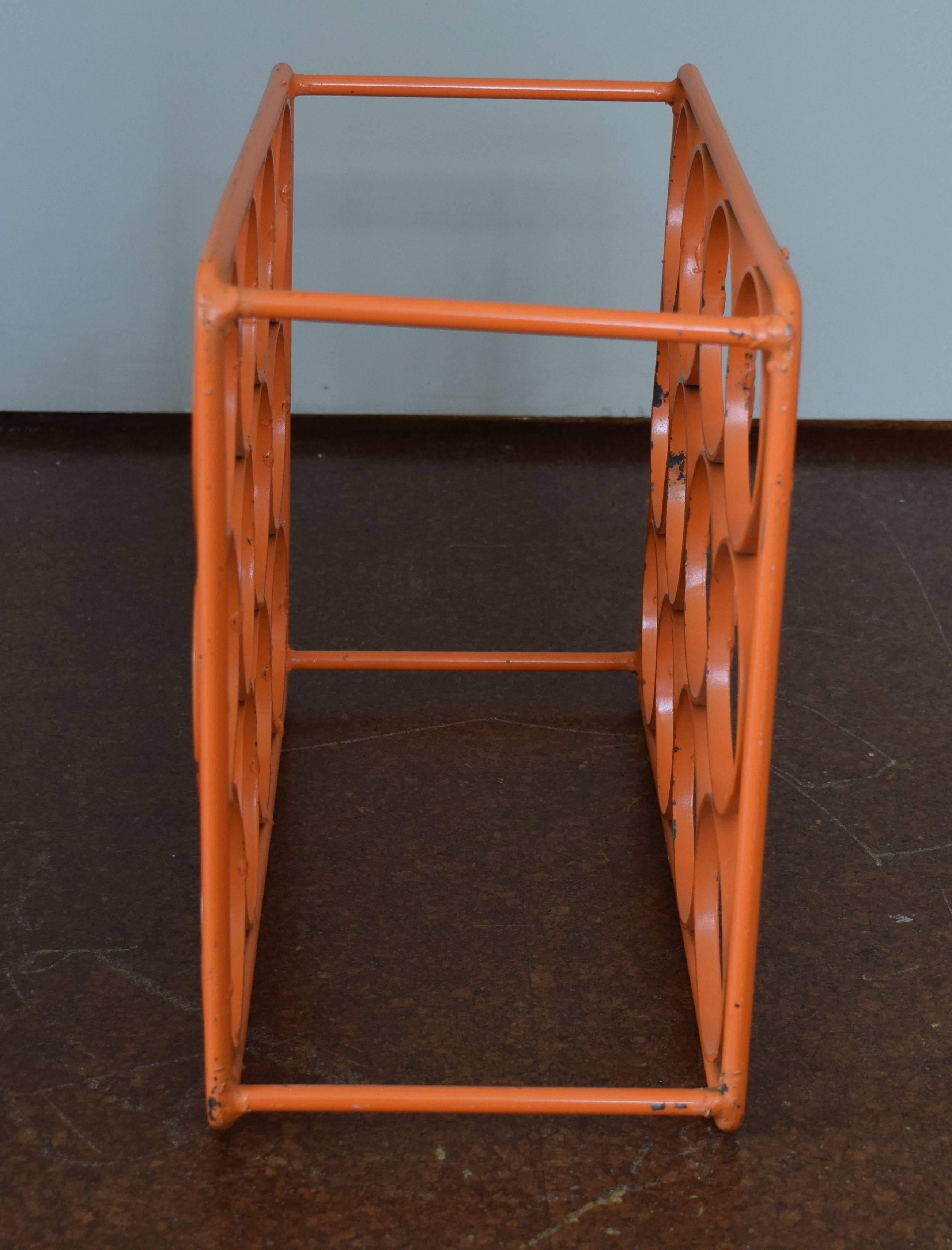 Arthur Umanoff Wine Rack In Excellent Condition For Sale In Princeton, NJ