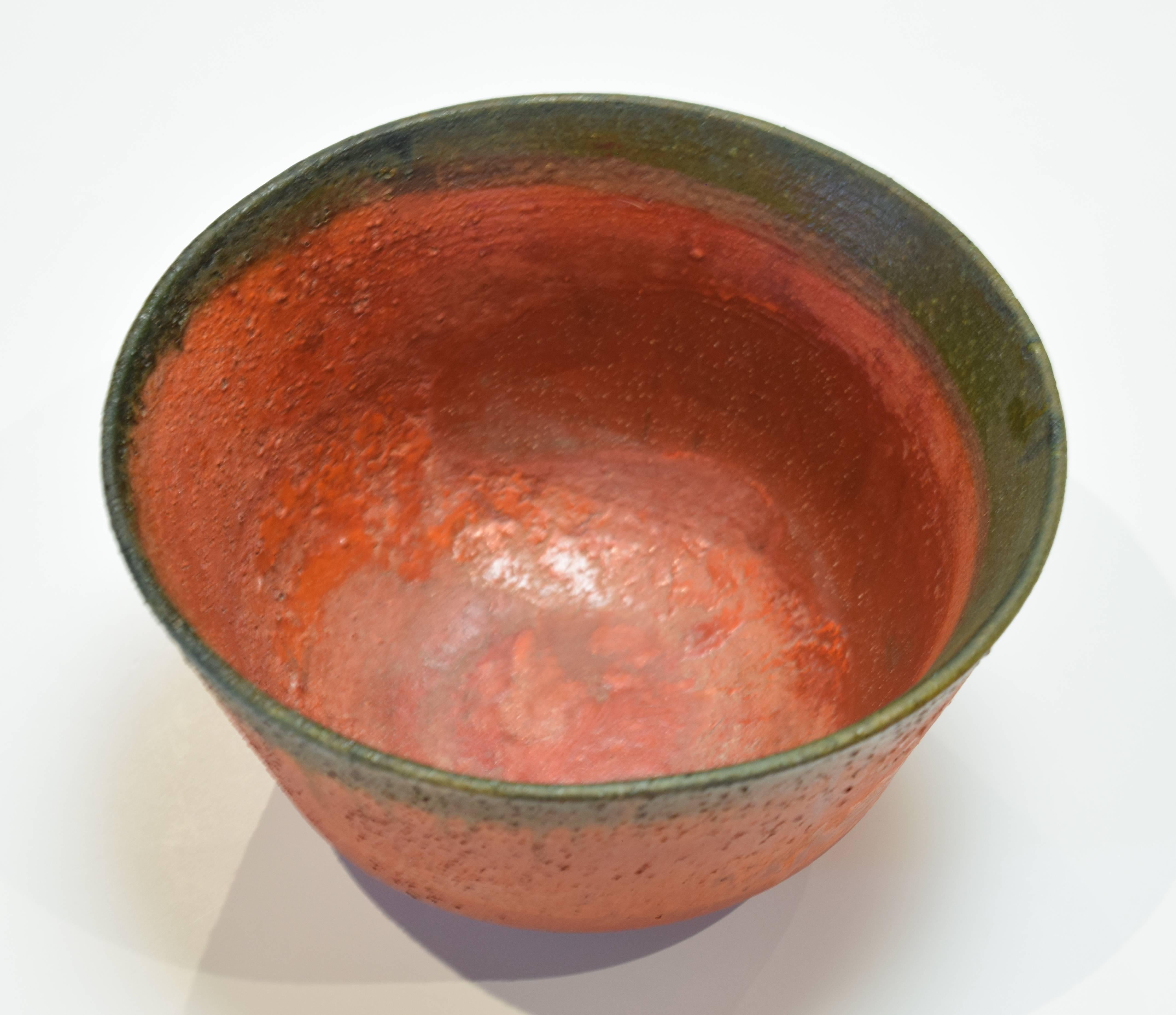 Ceramic Luscious Bowl by Marcello Fantoni For Sale
