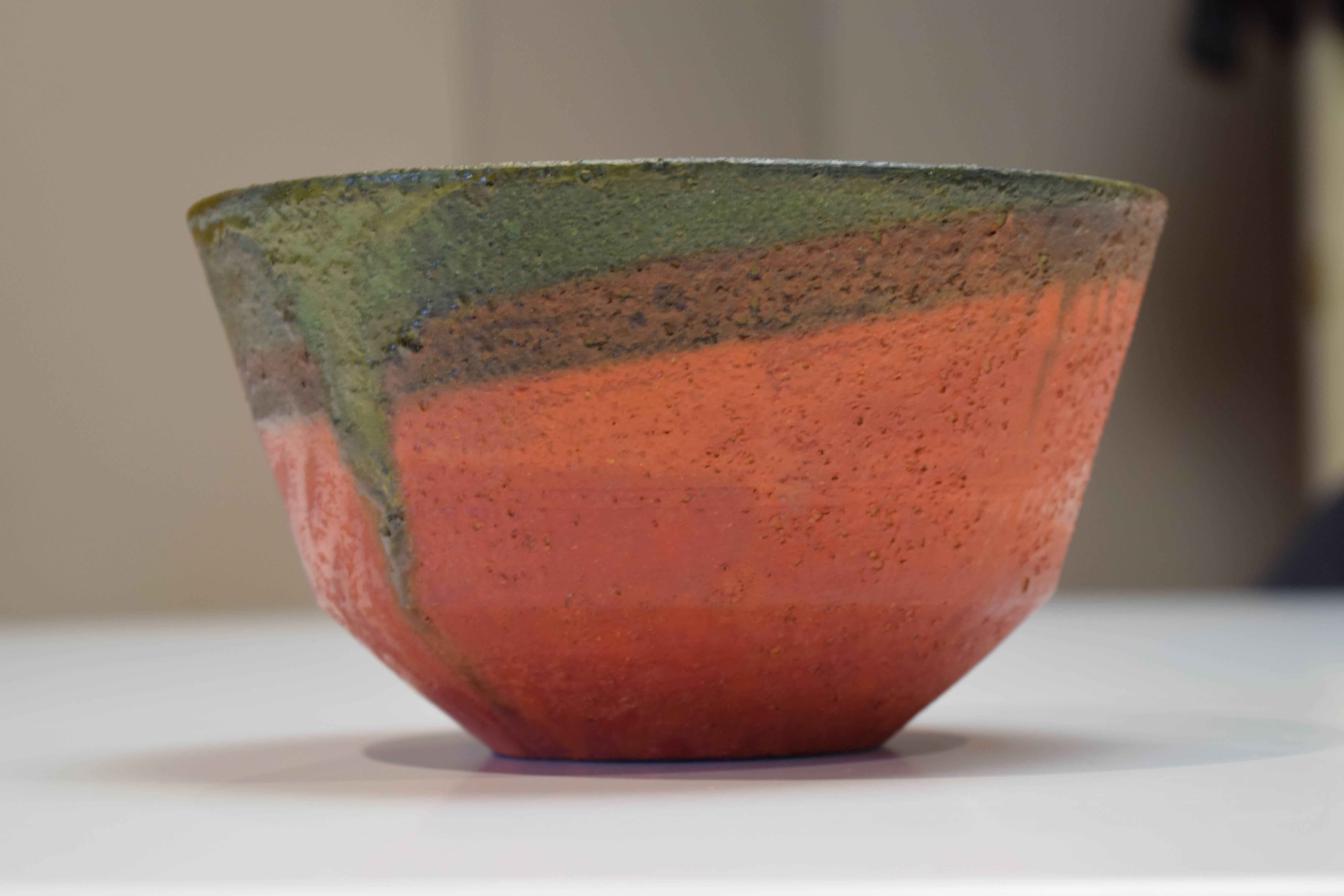 Glazed Luscious Bowl by Marcello Fantoni For Sale