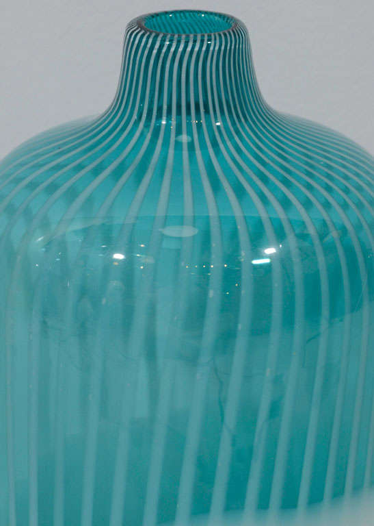 Mid-Century Modern Vintage Murano Bottle Vase For Sale