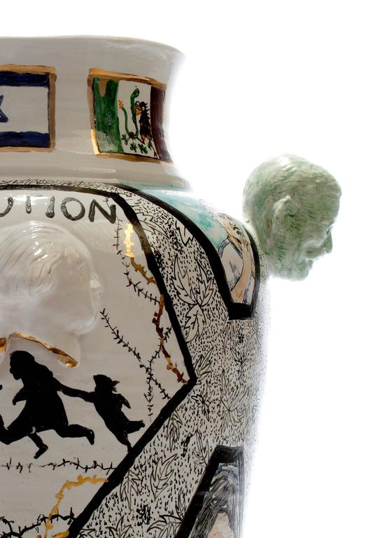 Century Vase III 'American Refuge' by Roberto Lugo at 1stDibs